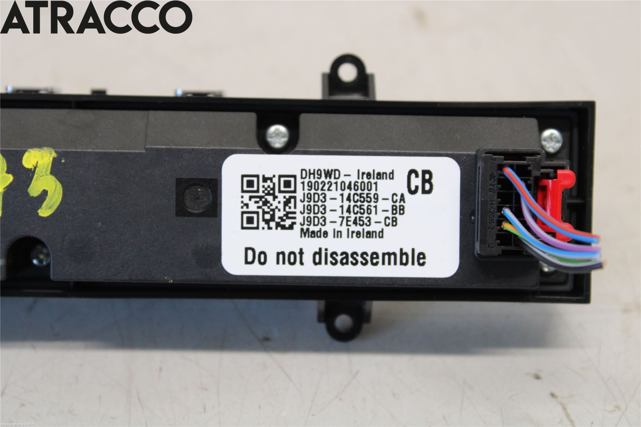 Jaguar I-PACE 18- Bryter Gearkasse