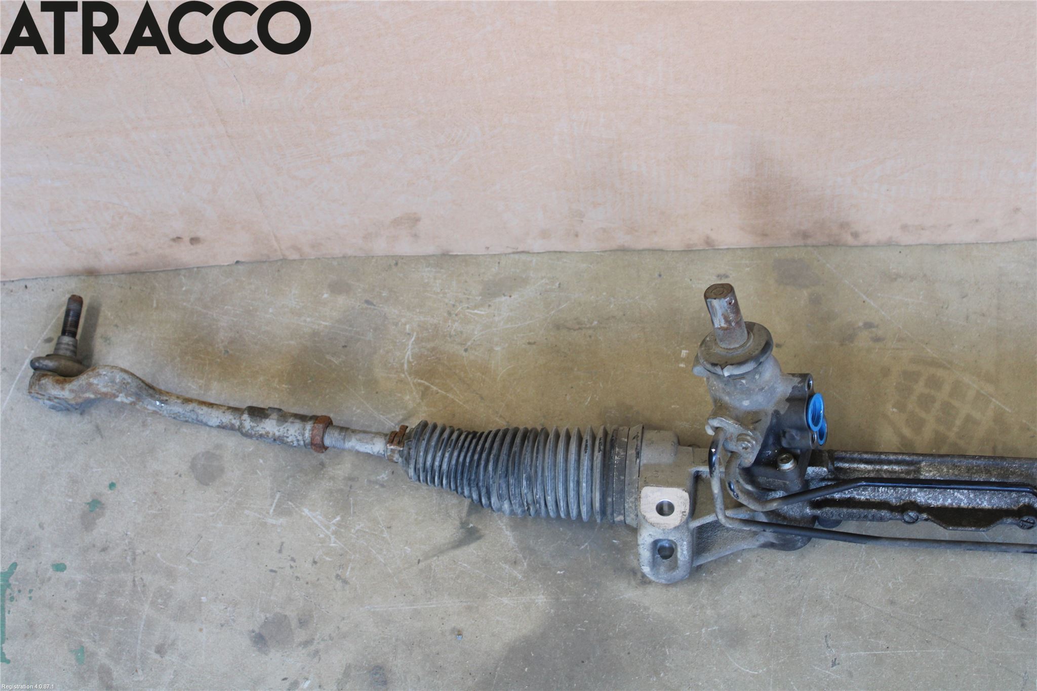 Audi A4/S4 08-11 Servo Snekke - Tannstang