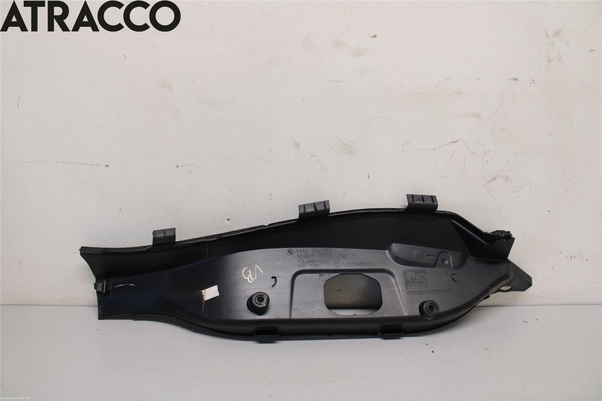 BMW i3 I01 13-22 Dør Dekorlist Vb