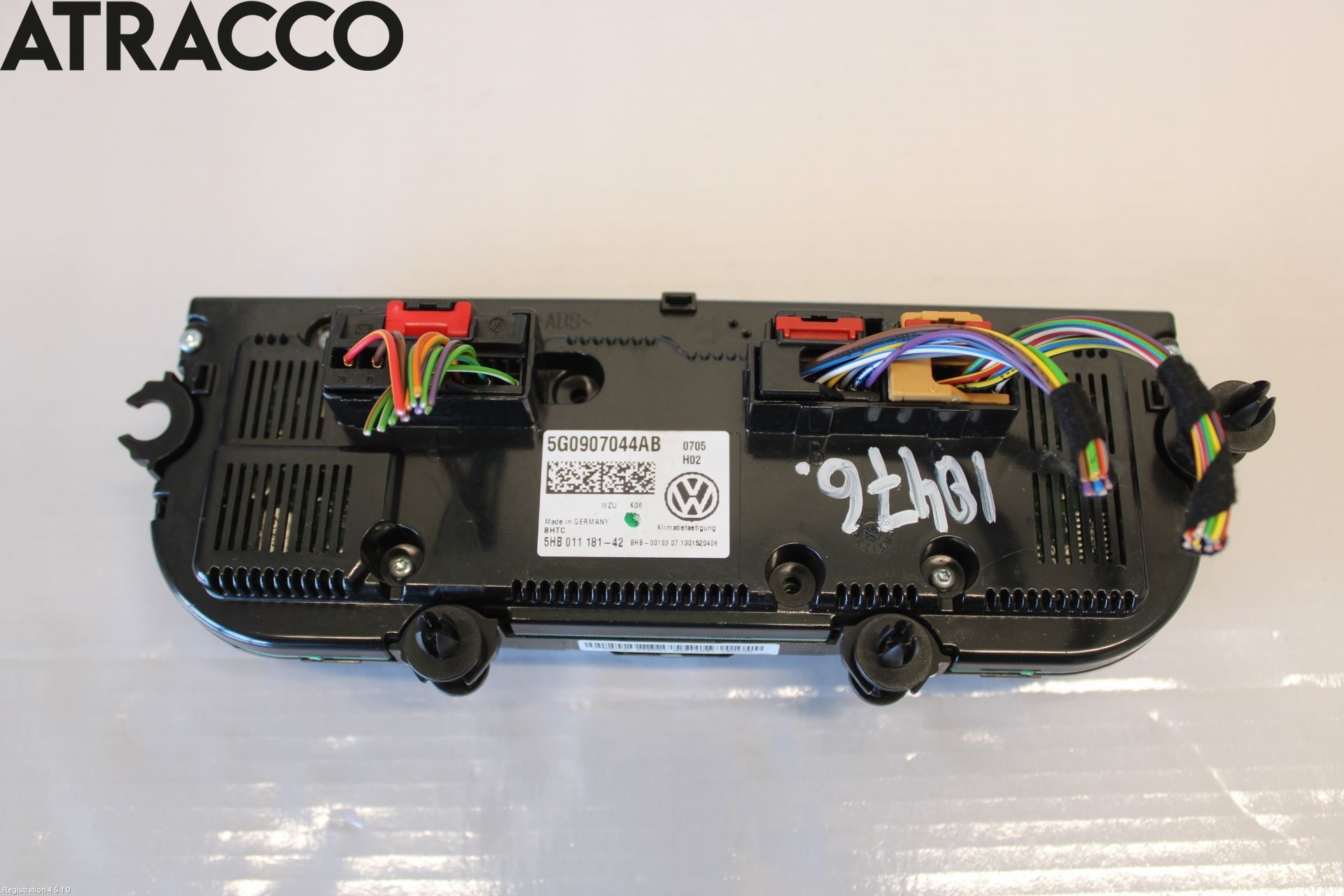 Volkswagen VW GOLF / E-GOLF VII 13-20 Varme Ac Betjening-Display