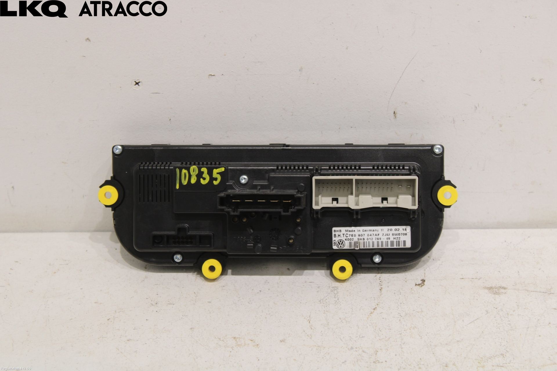 Volkswagen VW TRANSP/CARAVELLE (T6) 16-22 Varme Ac Betjening-Display