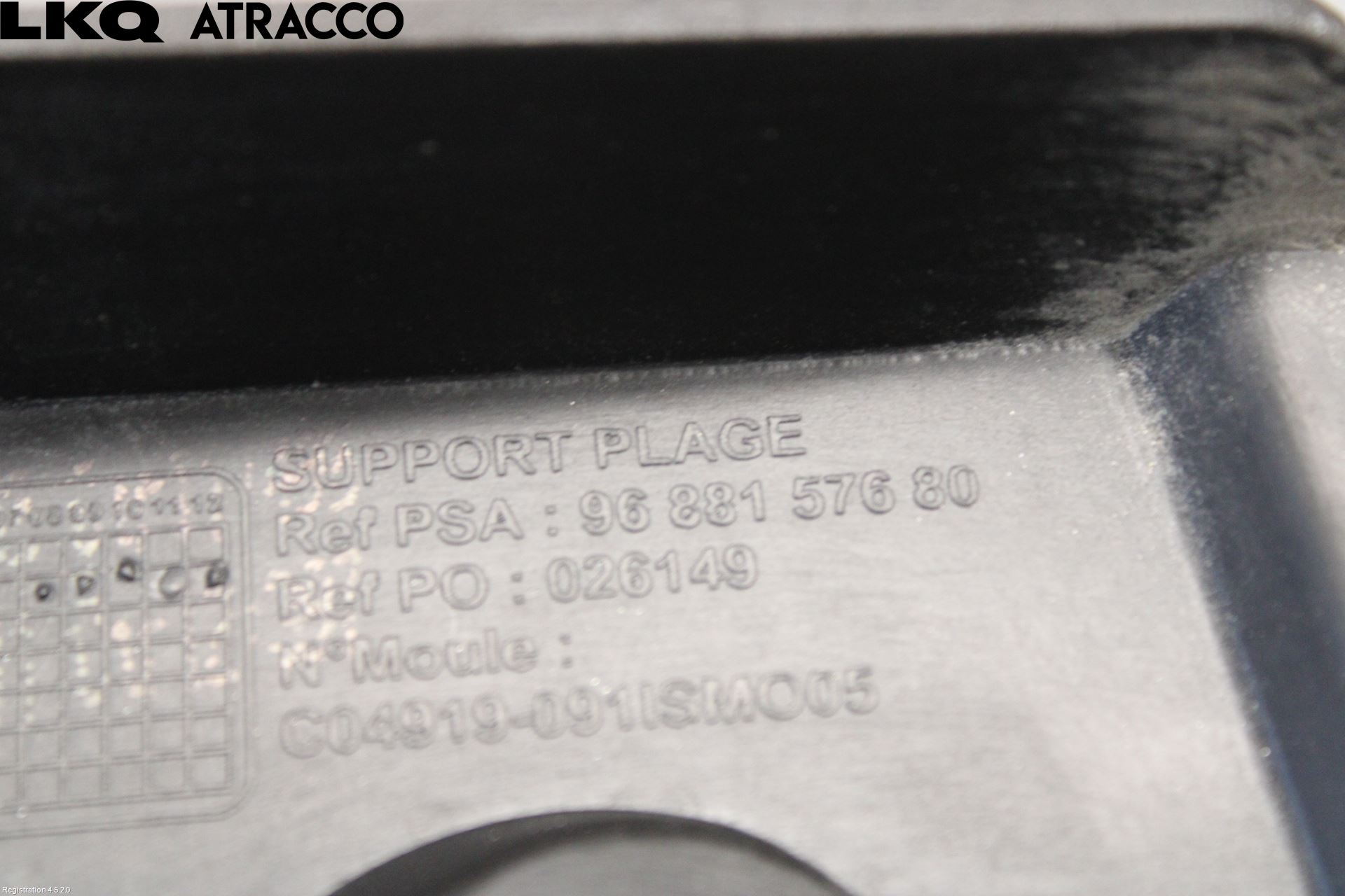 Peugeot 508 11-18 Støtfangerfeste Bak Venstre