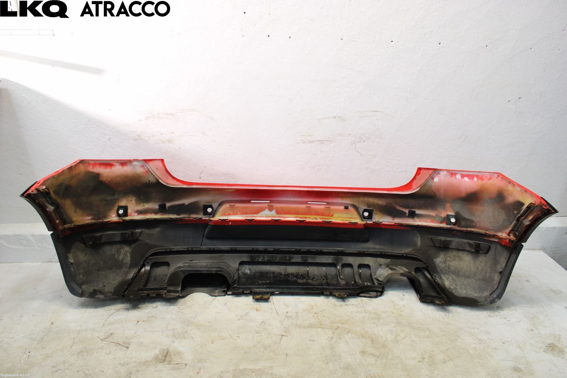 Volkswagen VW POLO 10-17 Støtfanger Bak