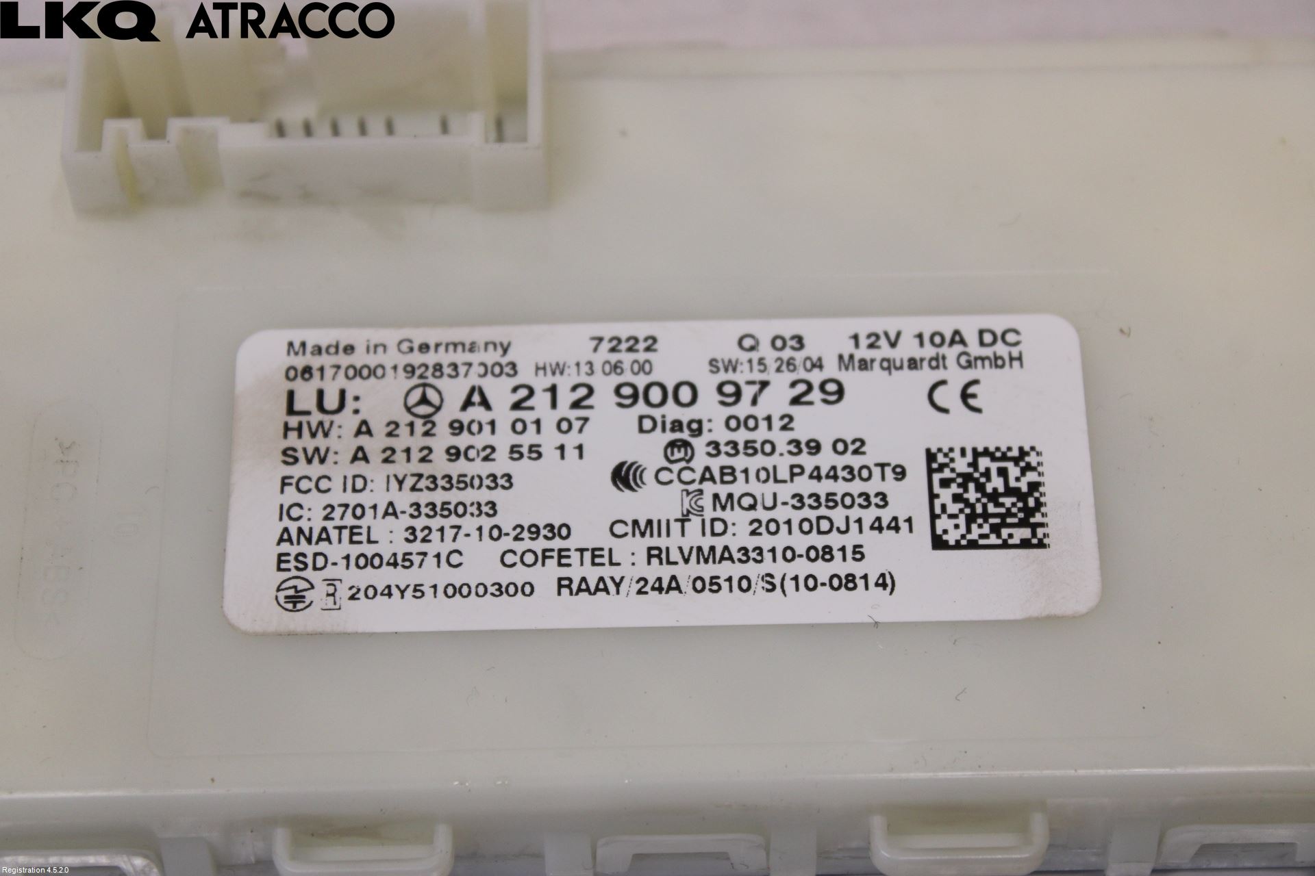 Mercedes-Benz MB CLA-KLASS (C117/X117) 13-19 Styrenhet Nyckellös System