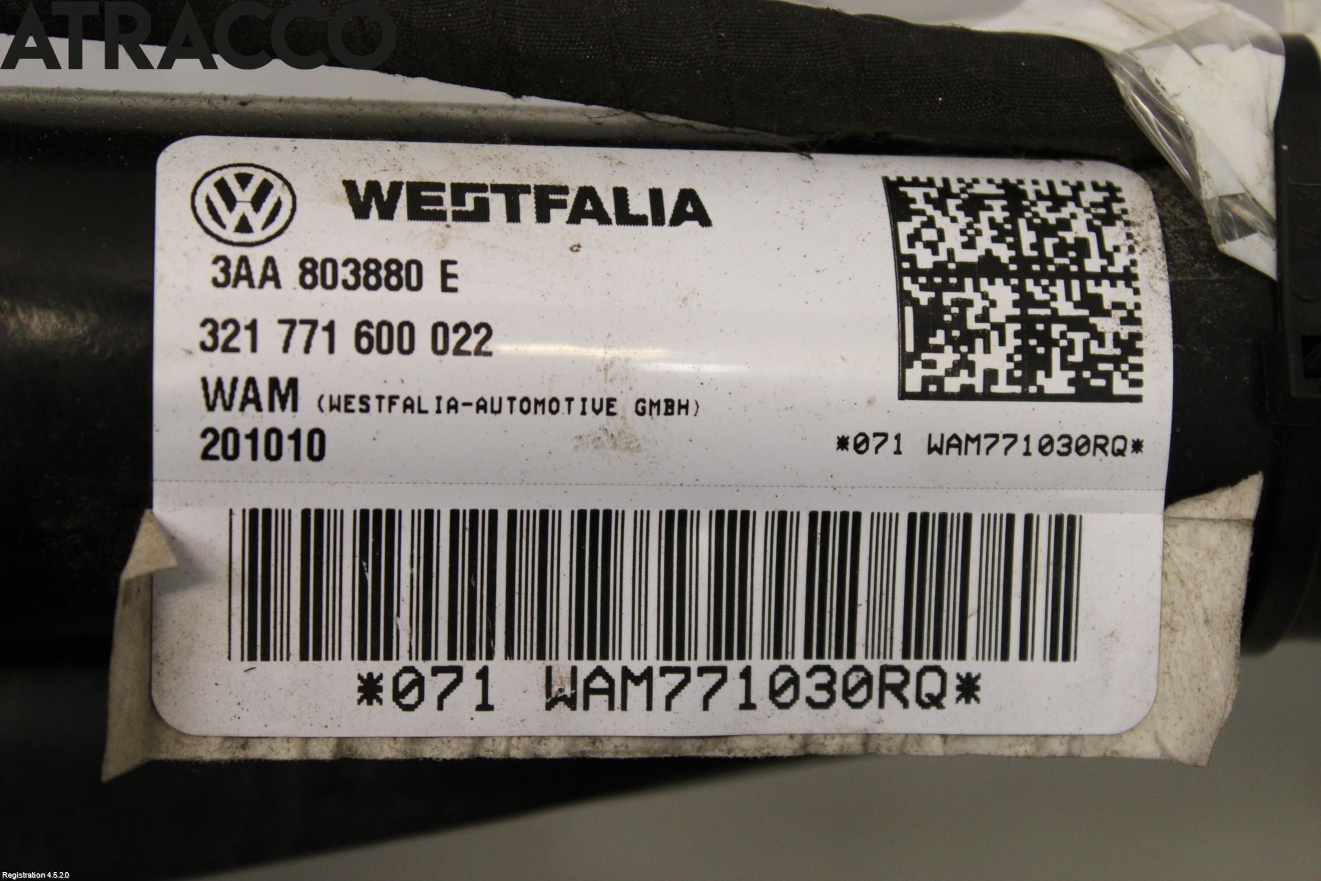 Volkswagen VW PASSAT 11-14 Tilhengerfeste