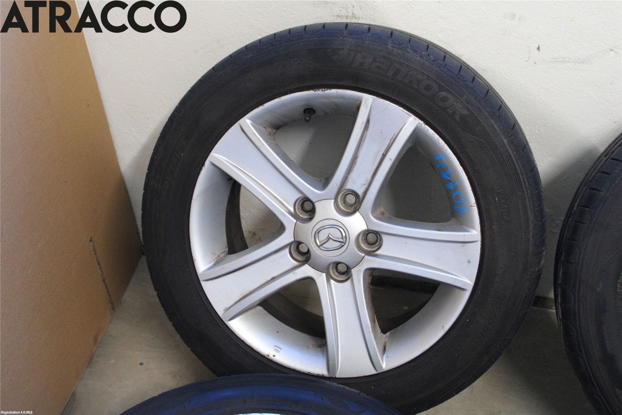 Mazda 6 02-08 Dekk Sommer På Alu Felg 4Stk