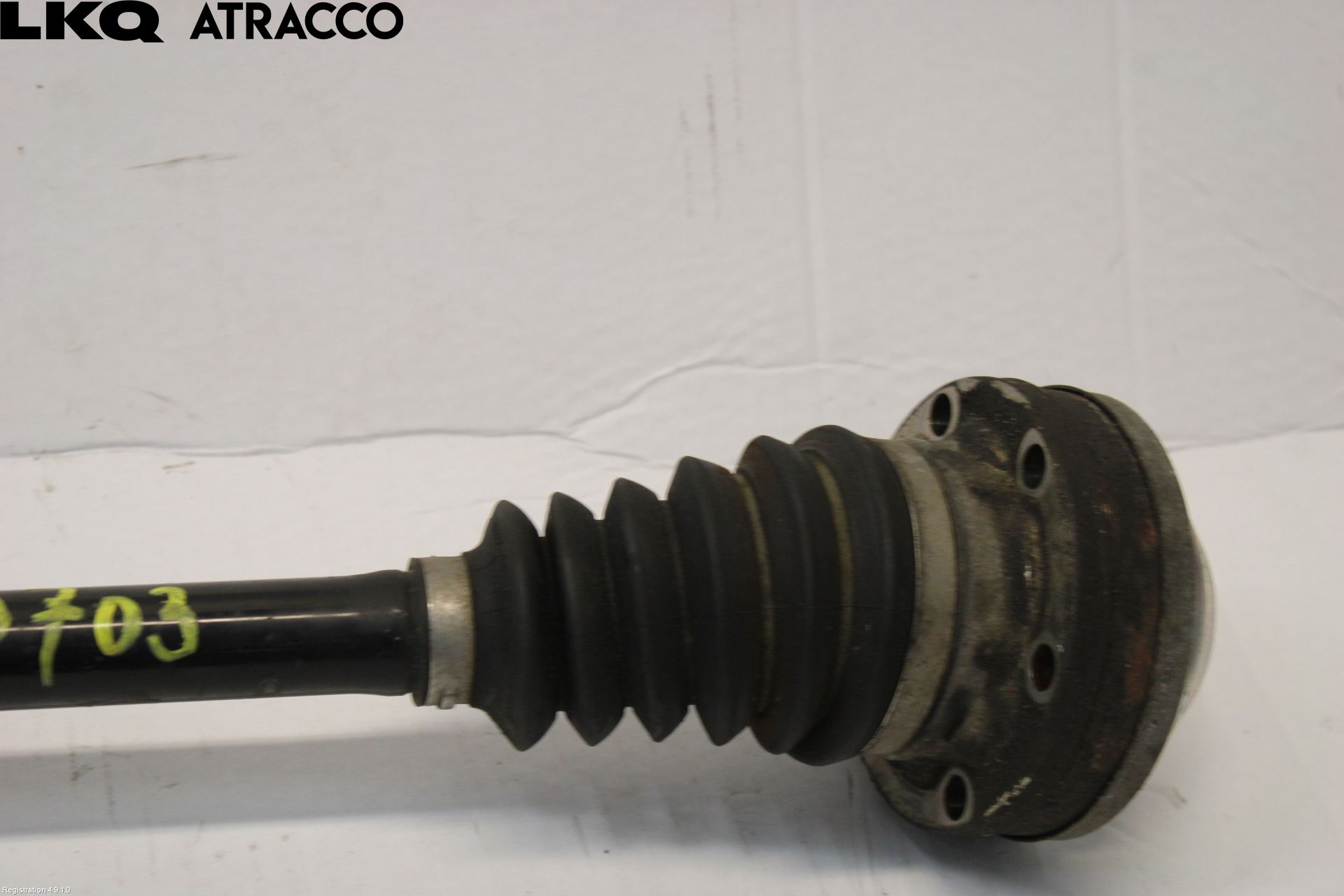 Volkswagen VW CADDY 16-20 Drivaksel Foran Kompl Høyre