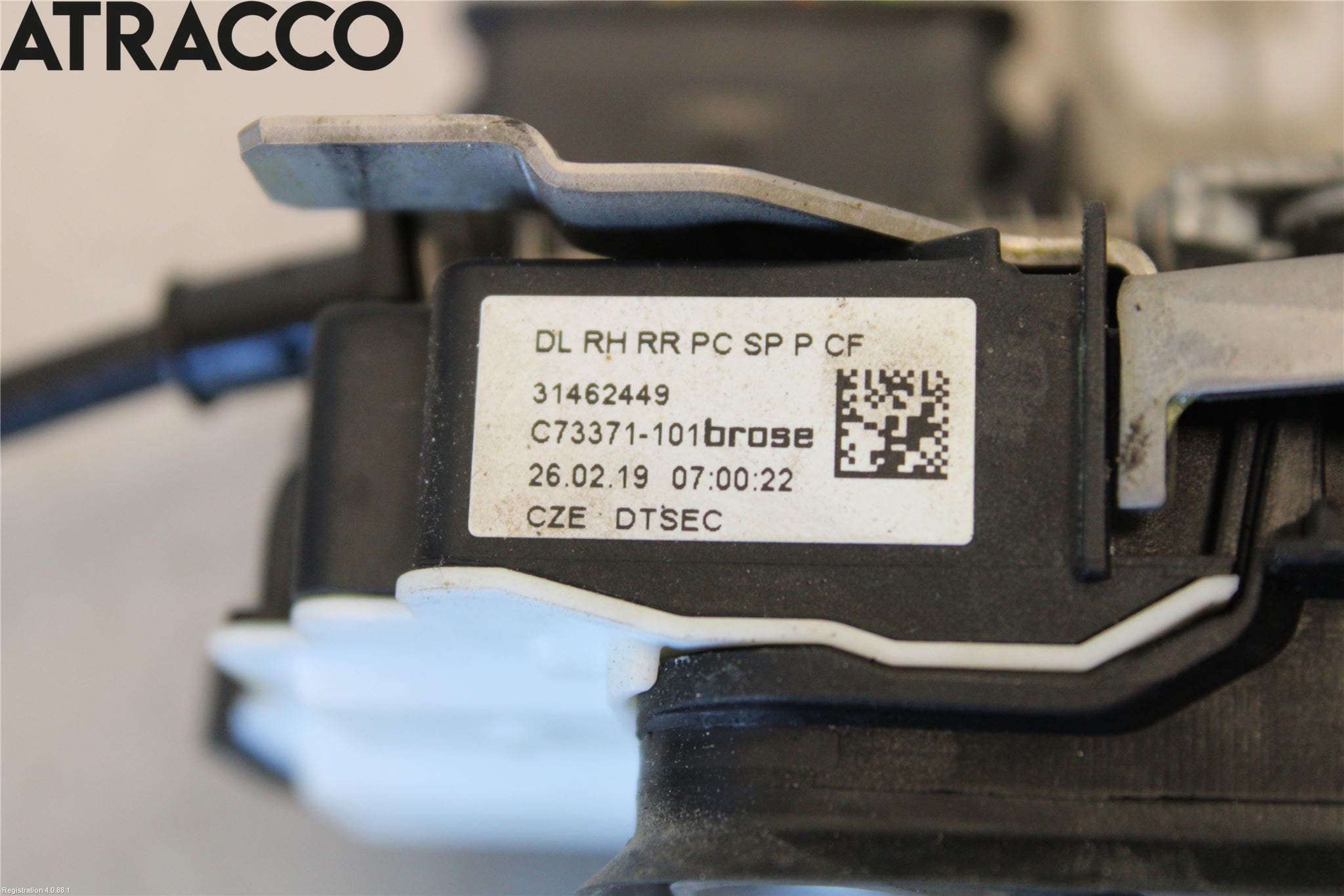 Volvo V60 19- Dørlås - Låsekasse