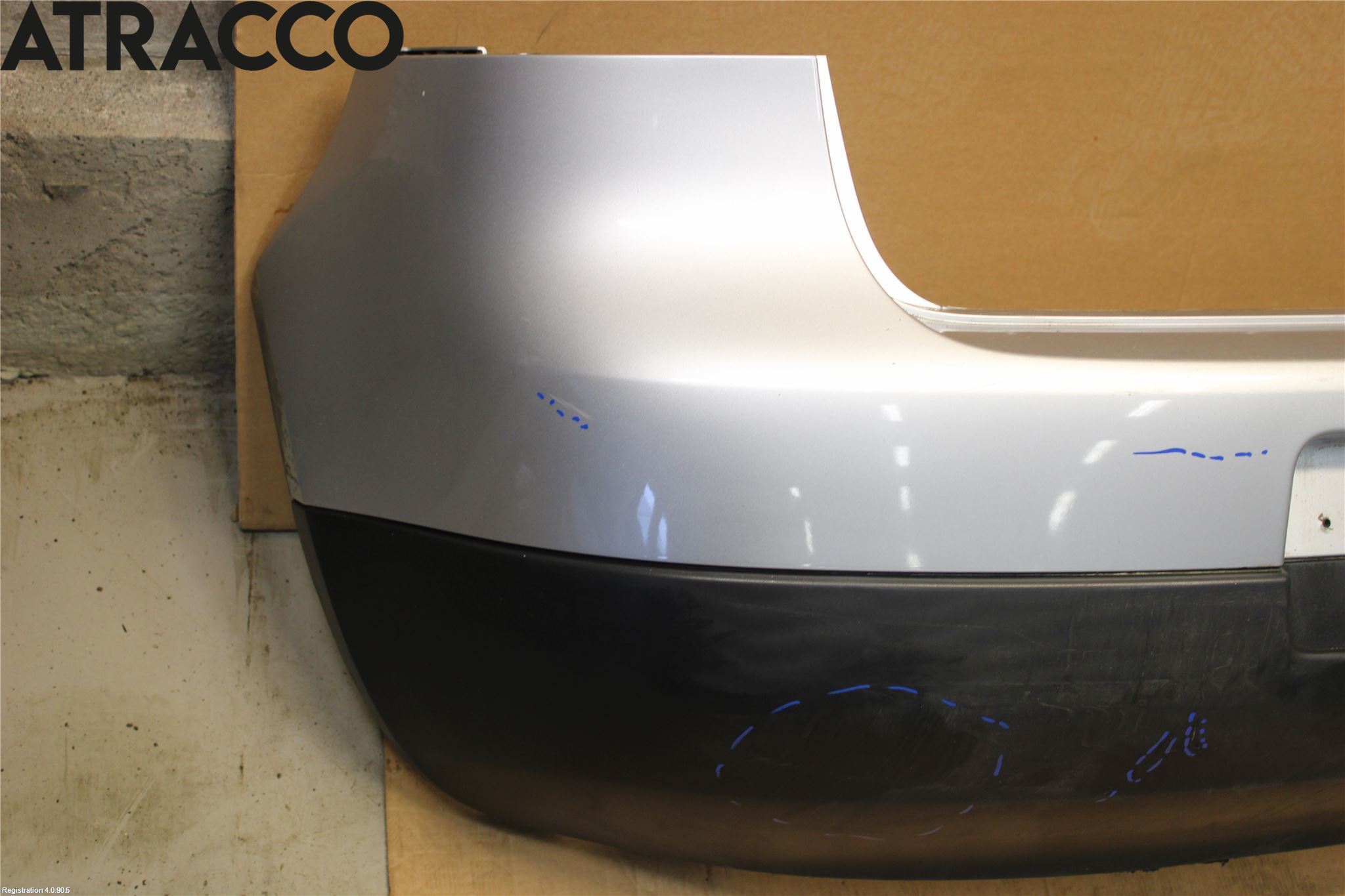 Volkswagen VW GOLF V 04-09 Støtfanger Bak