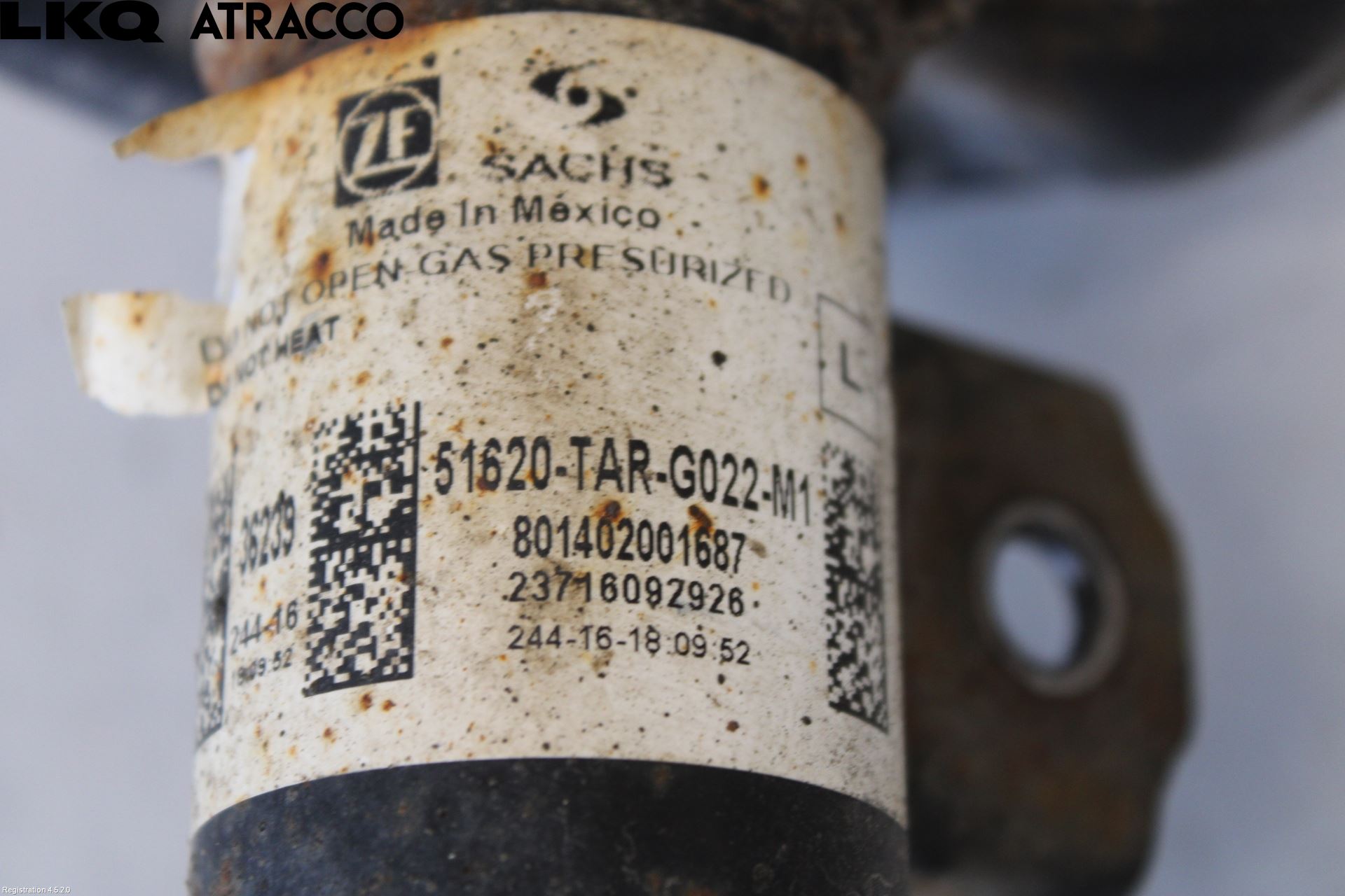 Honda JAZZ 15-20 Fjærbein Foran Venstre