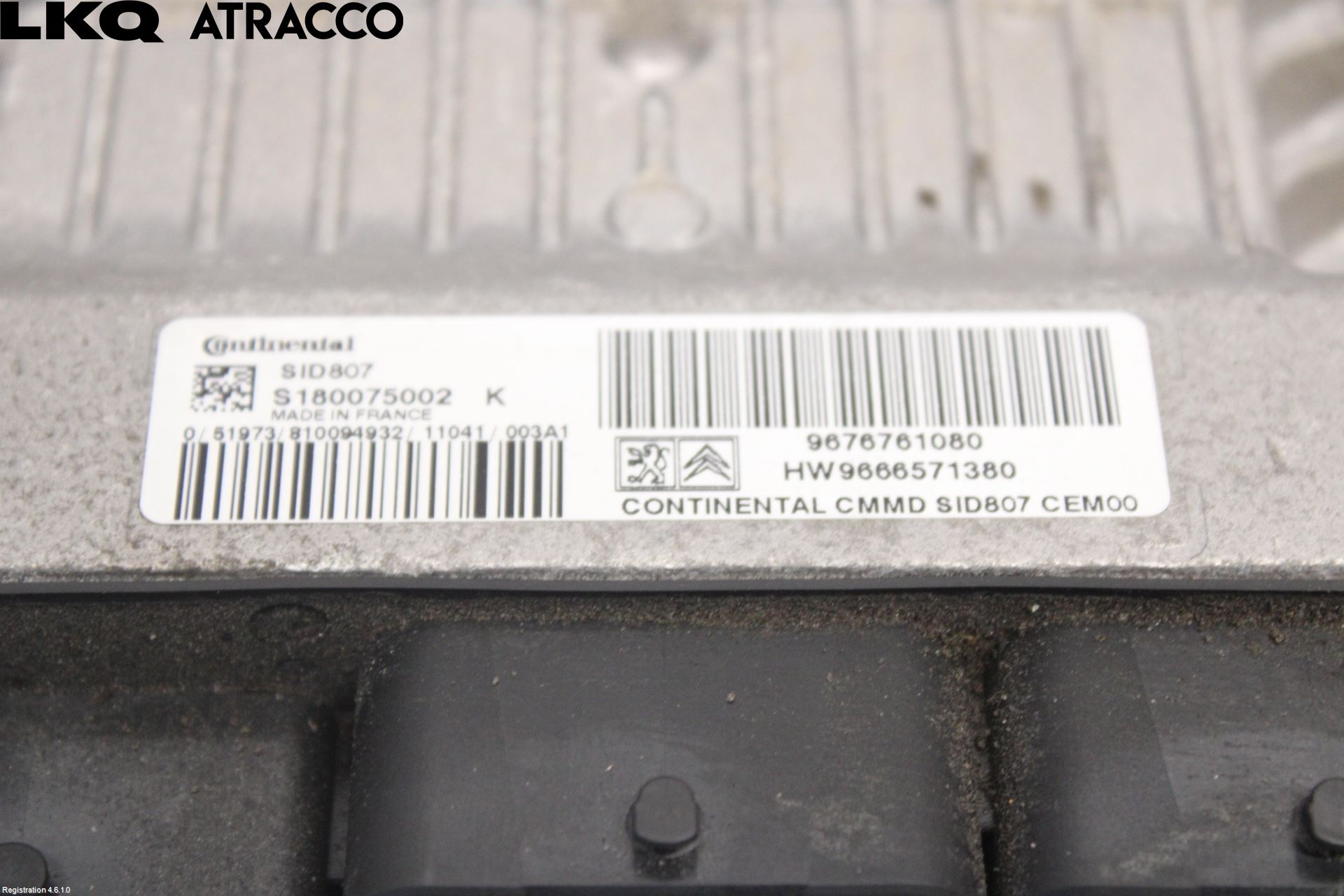 Peugeot 5008 10-16 Styreenhet Innsprøytning