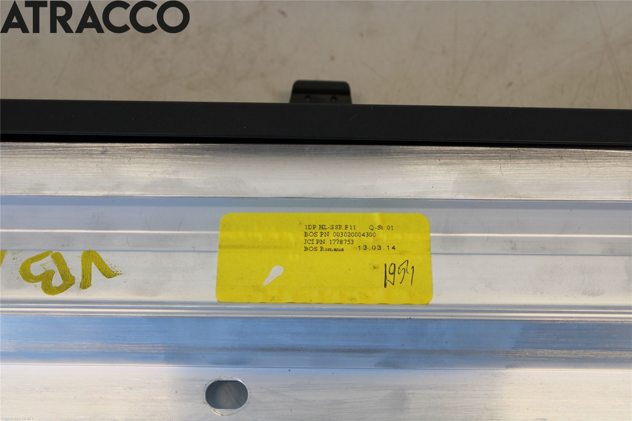 BMW 5 F10/F11/F18 09-17 Innr Solskjerm