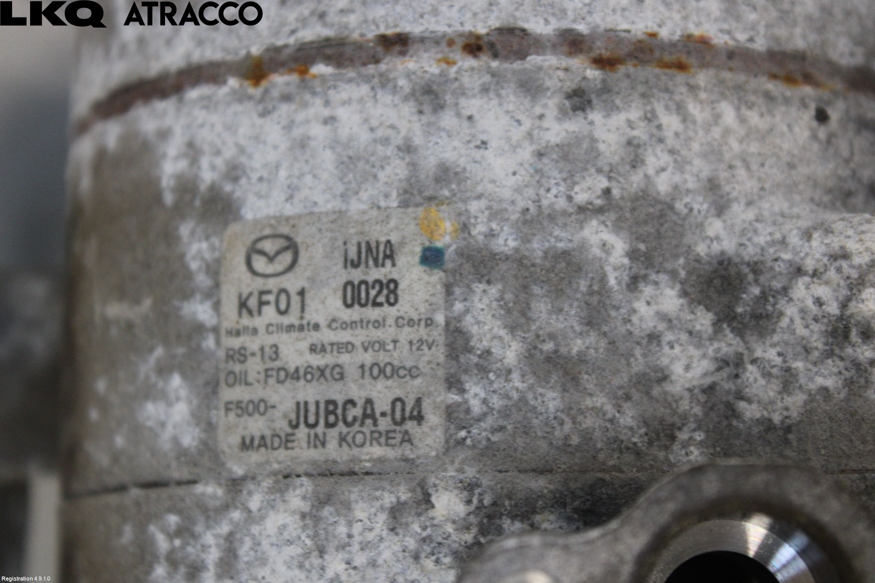 Mazda CX-5 12-17 Varme Ac Kompressor