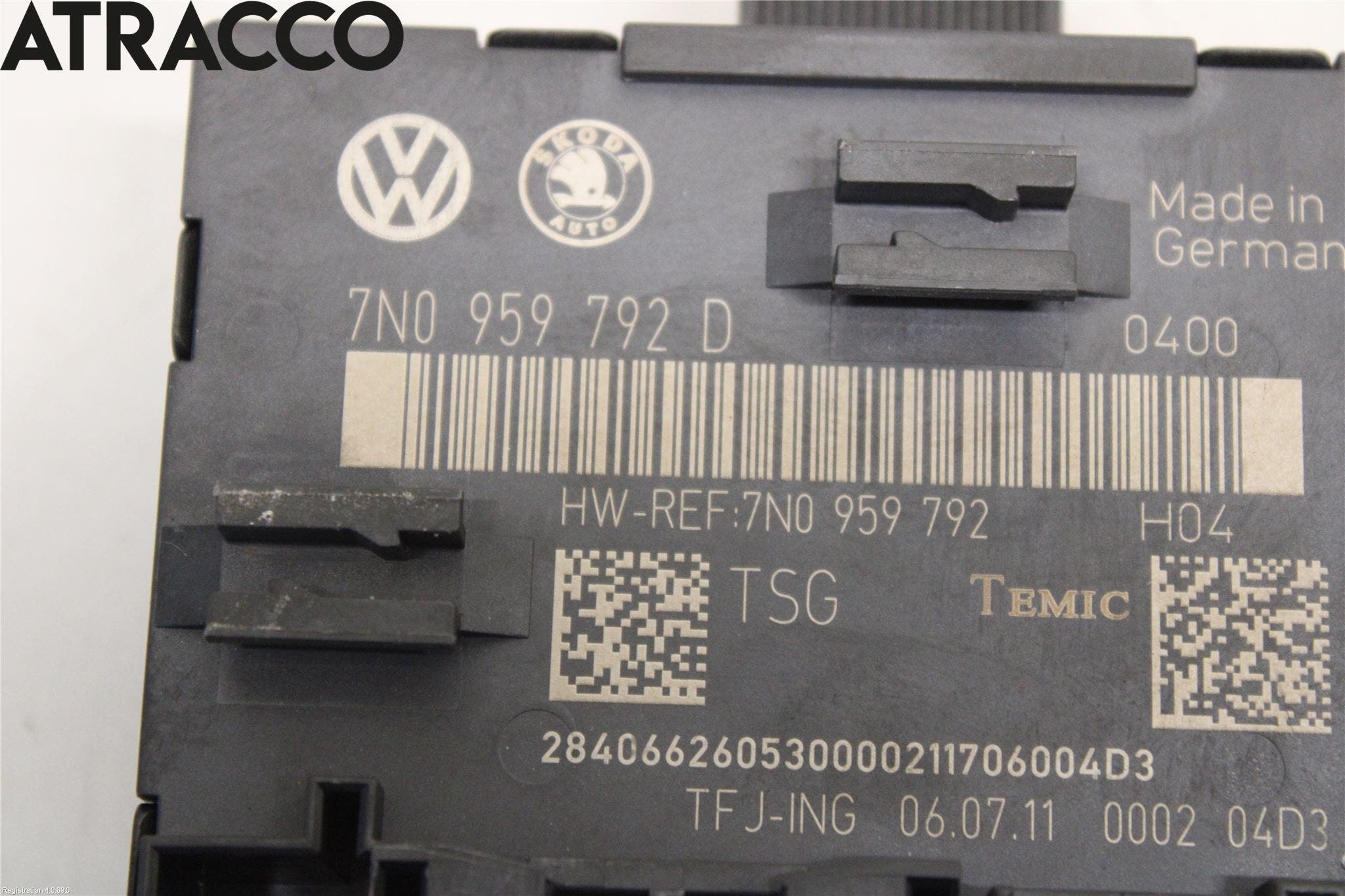 Skoda YETI Styreenhet Dør