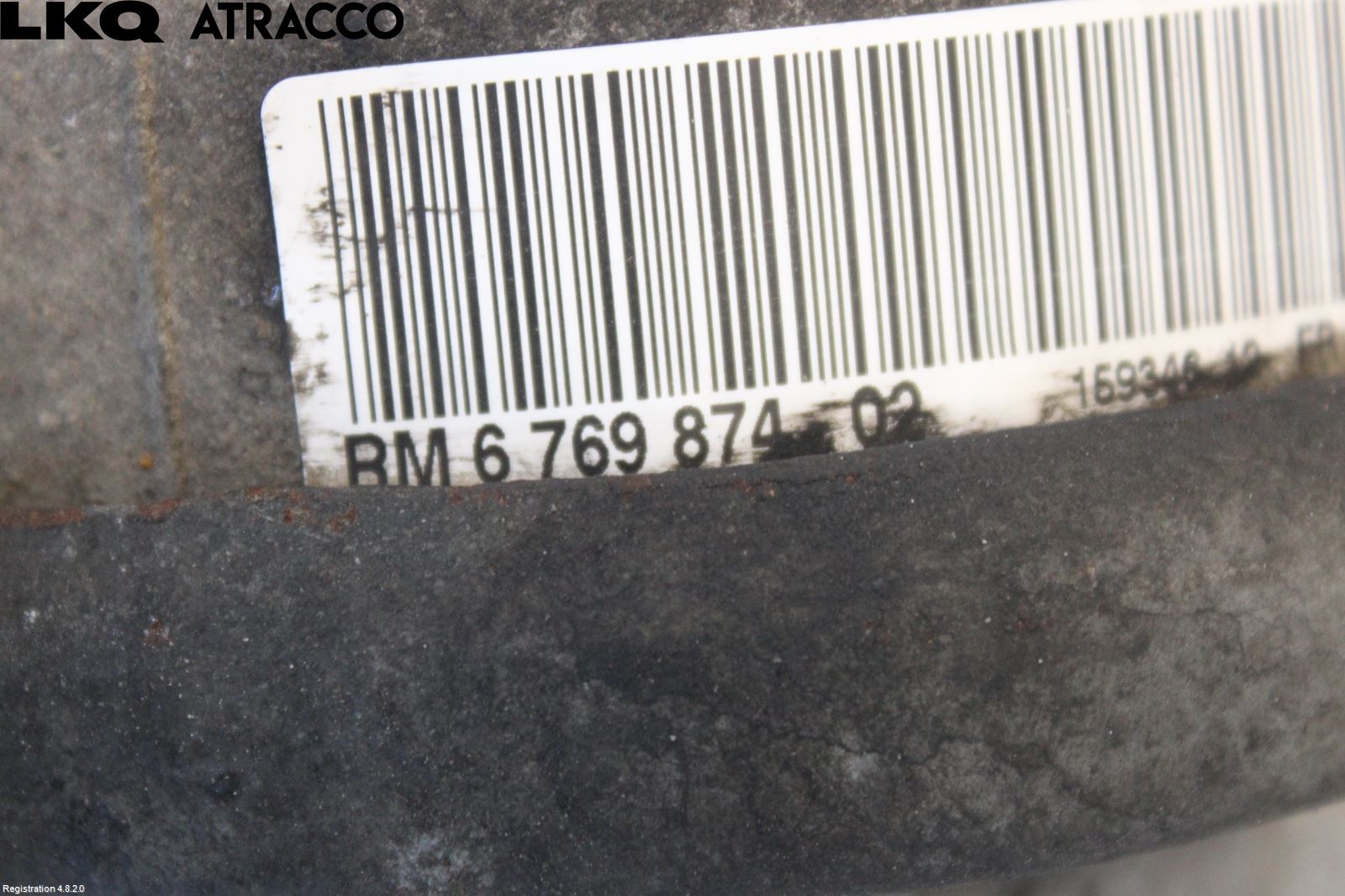 BMW 5 E60/61 Sed/Tou 02-10 Motor Feste Gummi