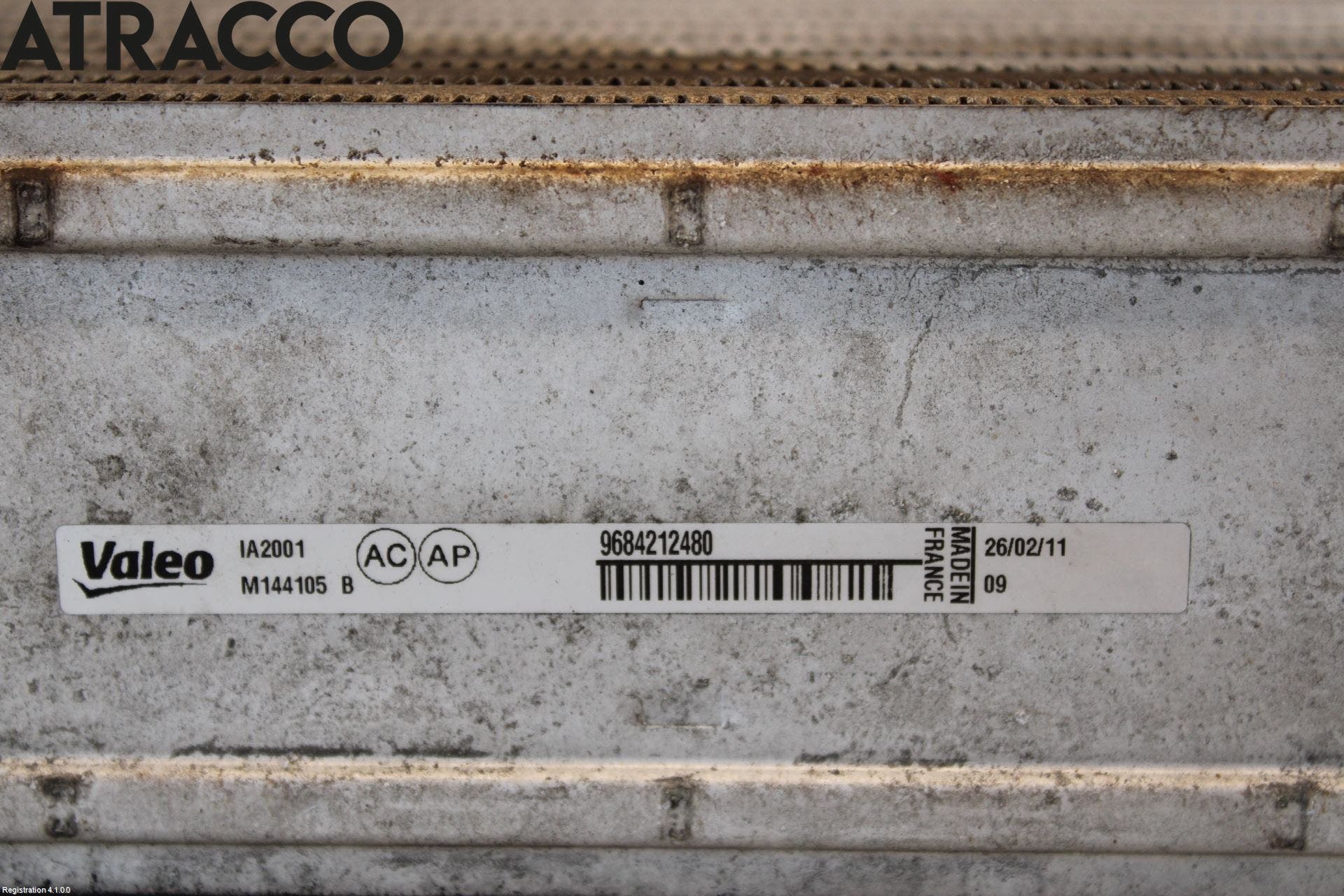 Peugeot 5008 10-16 Intercooler Radiator