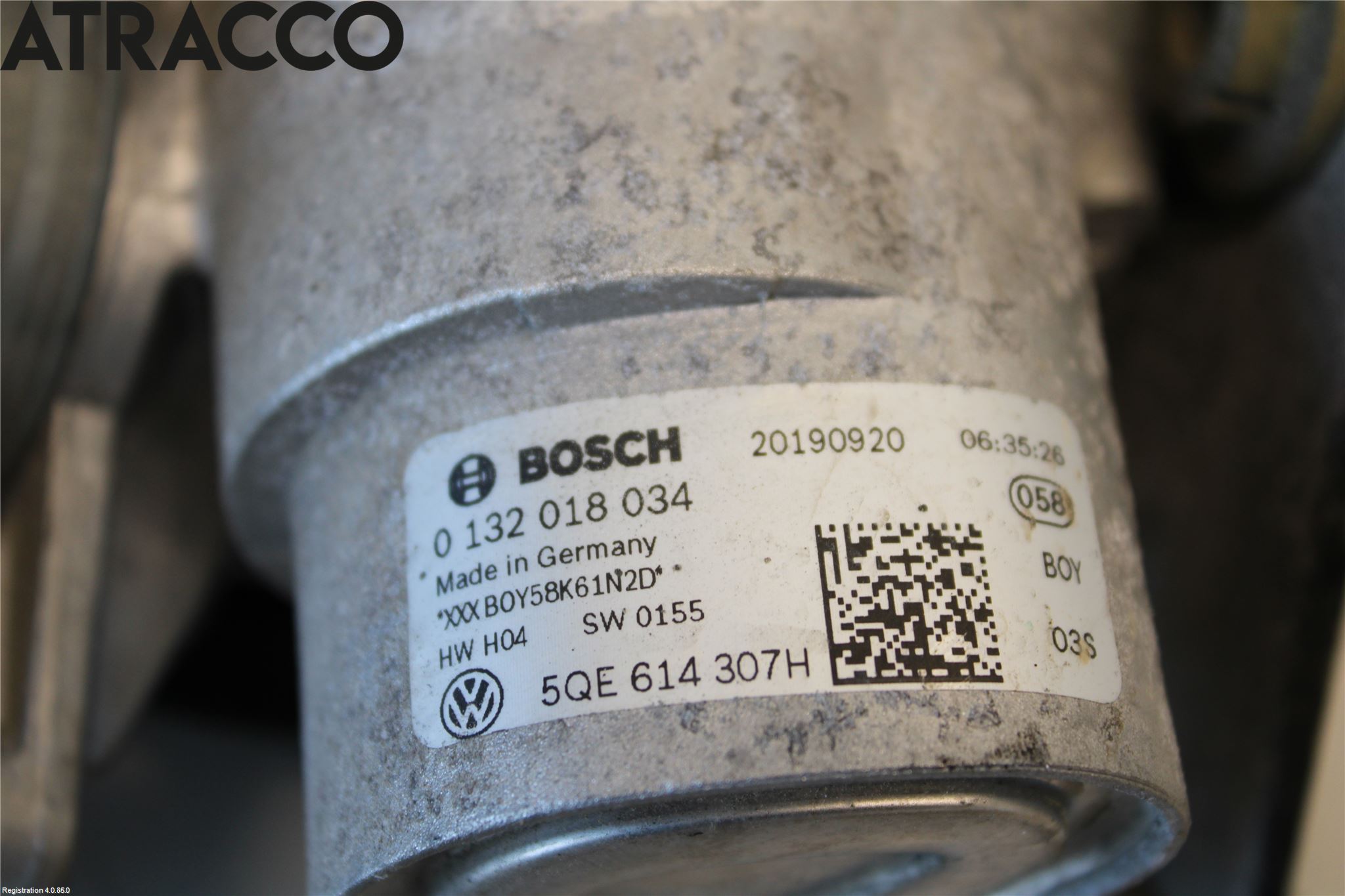 Volkswagen VW GOLF / E-GOLF VII 13-20 Brems Tryckakkumulator