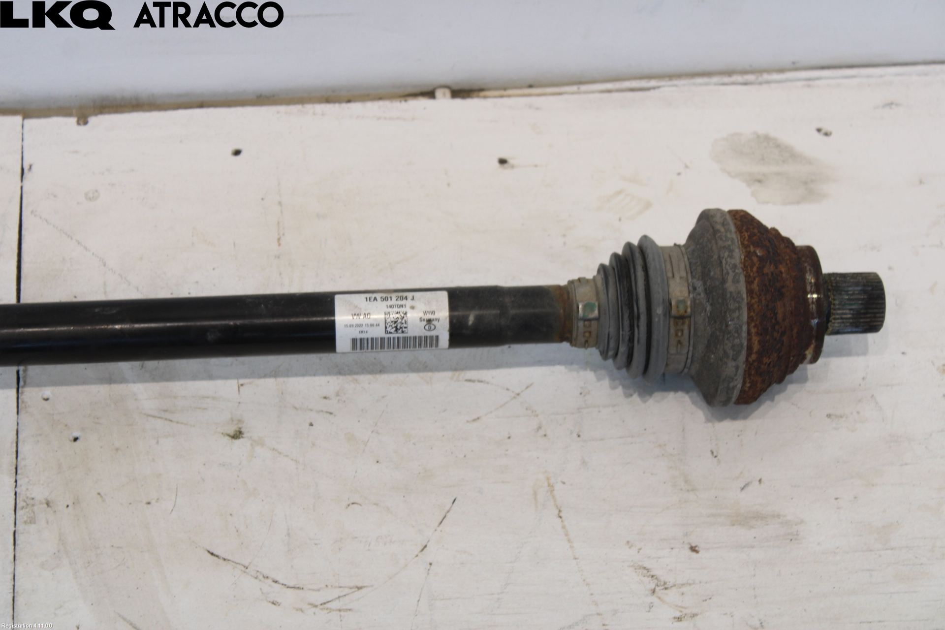 Volkswagen VW ID.5 22- Drivaksel Bak Kompl Høyre