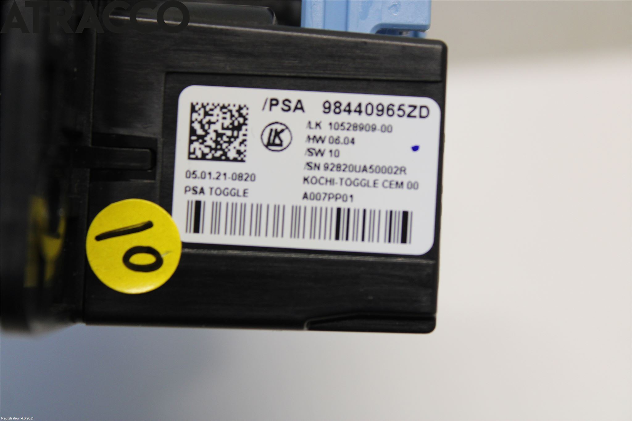 Citroen C4/E-C4 C4X/E-C4X III 21- Bryter Gearkasse