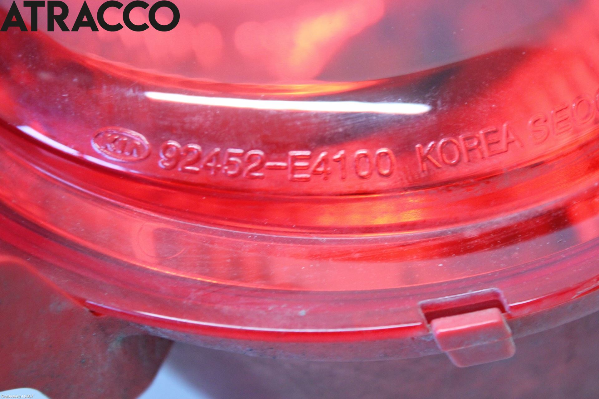 Kia SOUL 09- Baklykt Ryggelys-Tåkelys