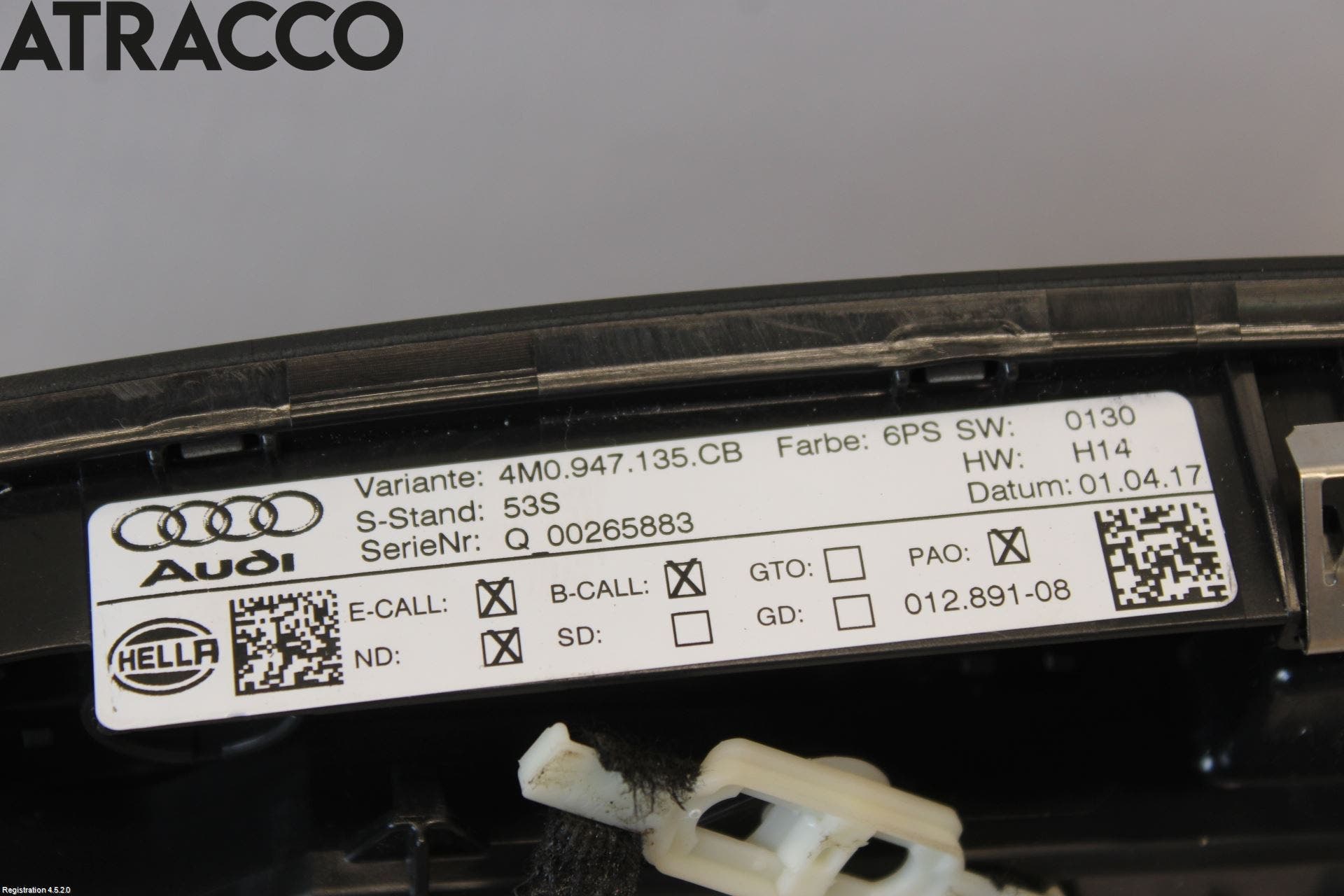 Audi Q7/SQ7 Innr Taklys