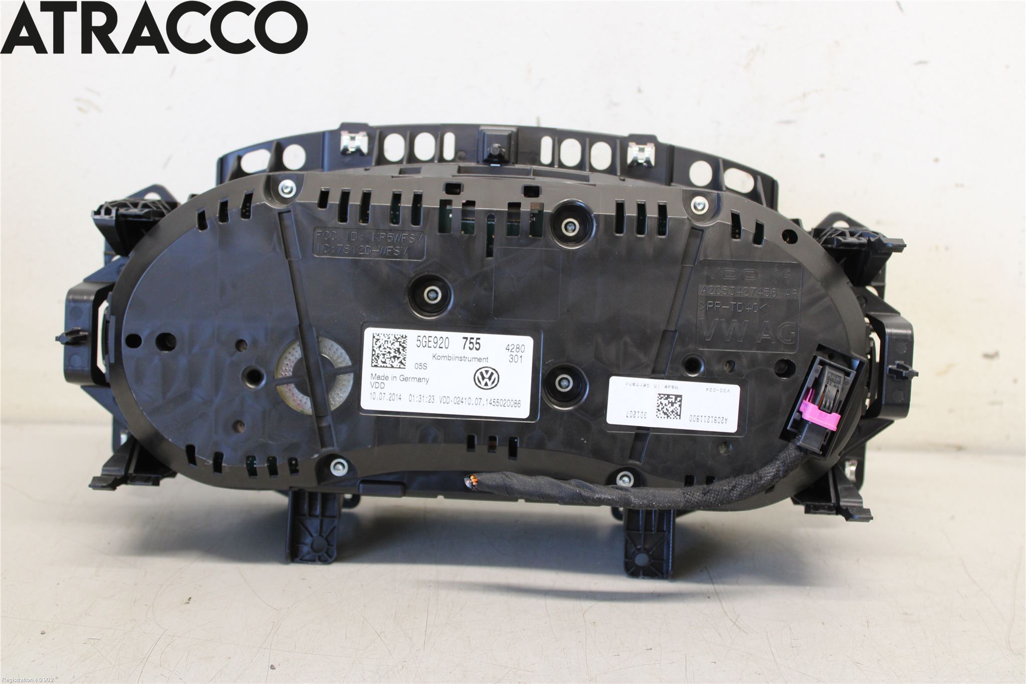 Volkswagen VW GOLF / E-GOLF VII 13-20 Instr Kombinert