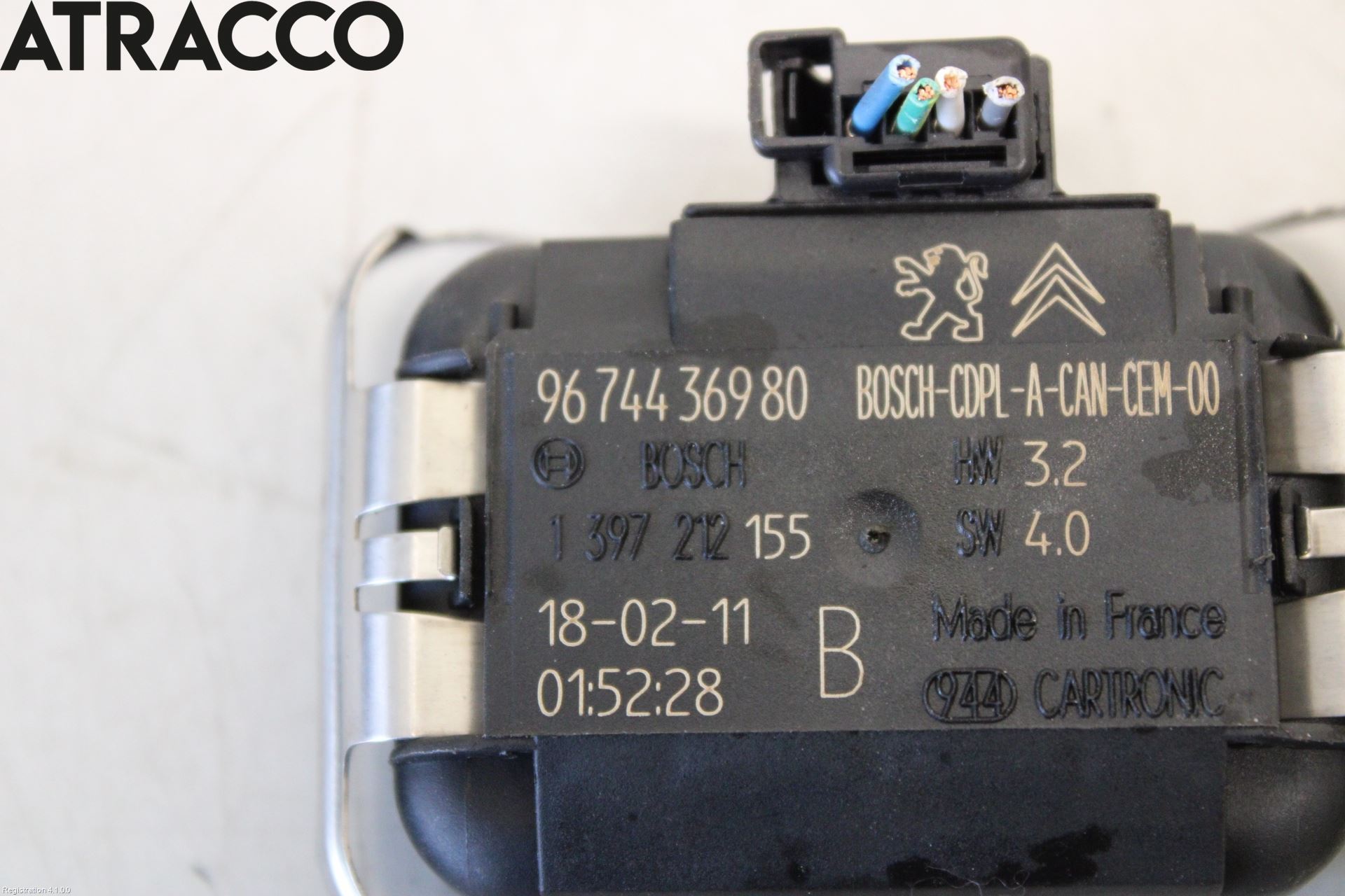 Peugeot 5008 10-16 Sensor Regnsensor