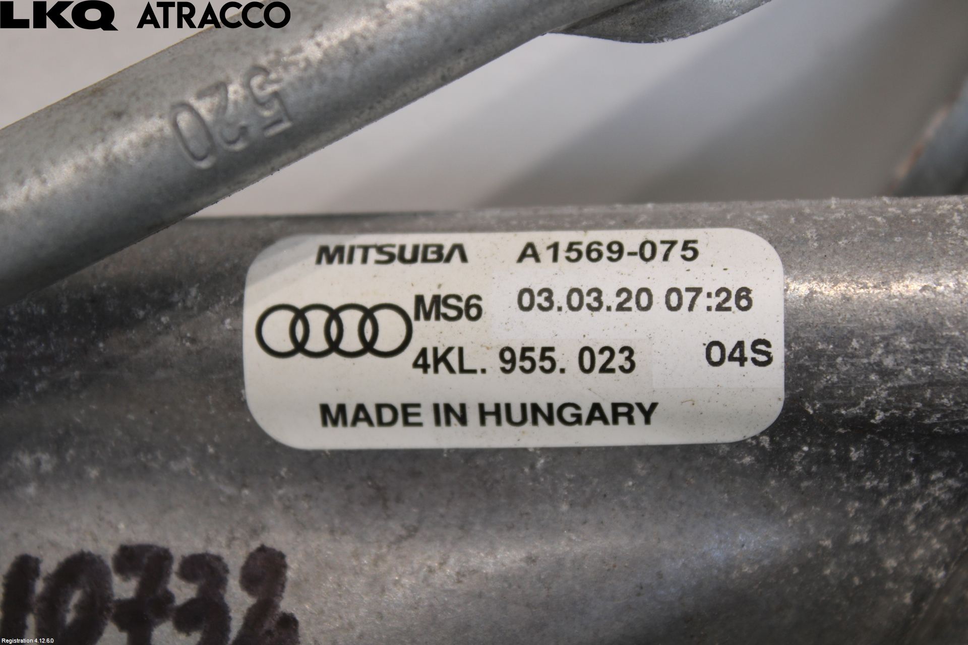 Audi E-TRON, S GE 19- Viskermotor Frontrute