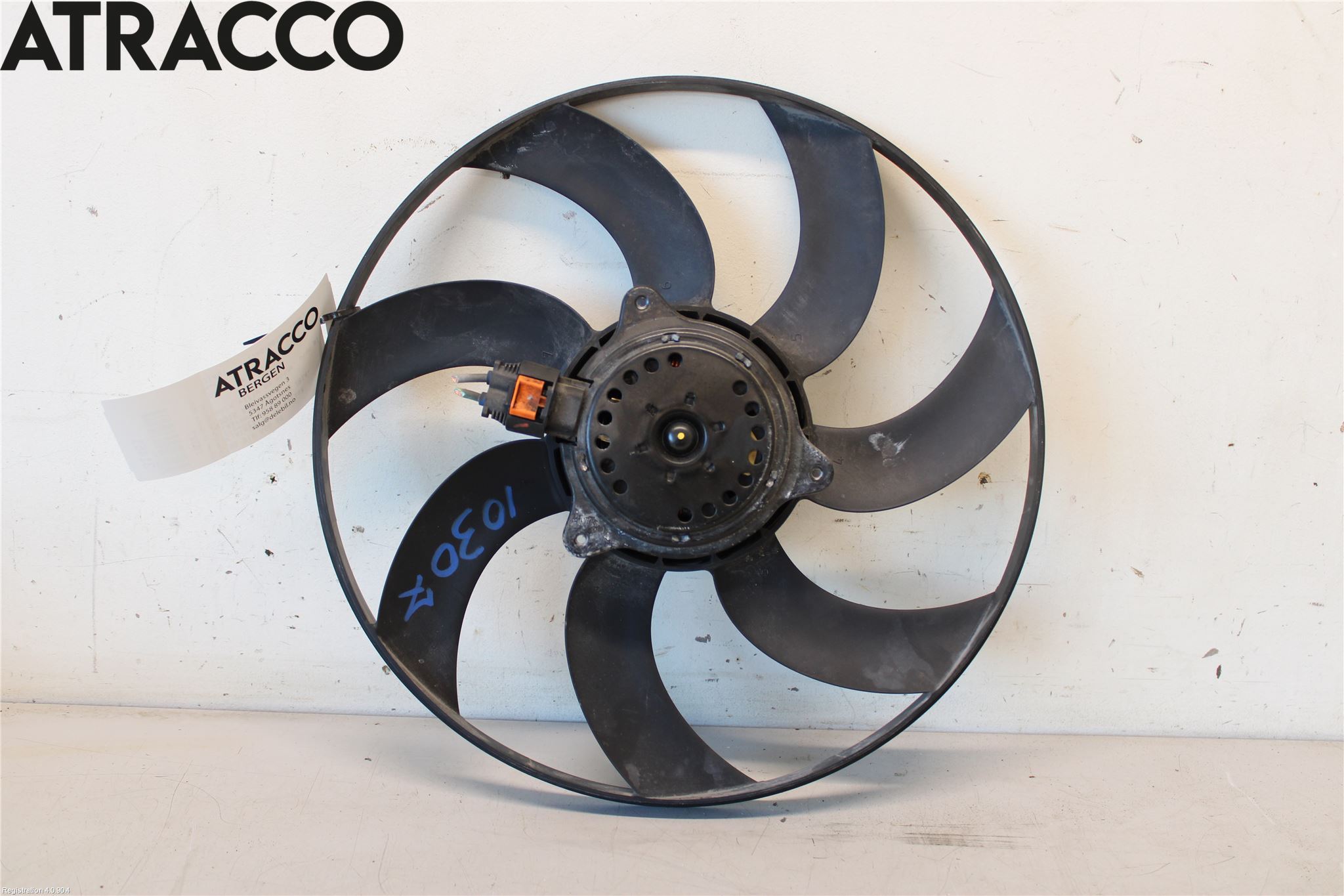 Citroen C4 CACTUS 14-20 Kjølevifte Elektrisk