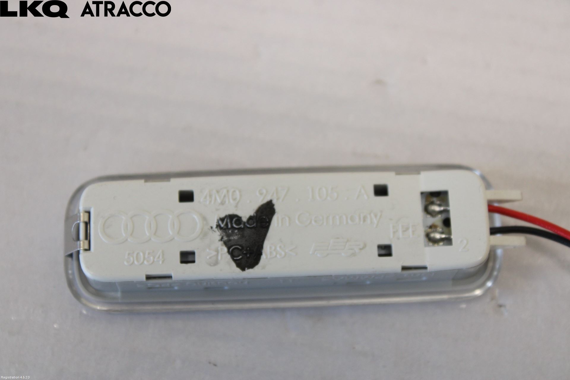 Porsche TAYCAN 20- Skilt Belysning