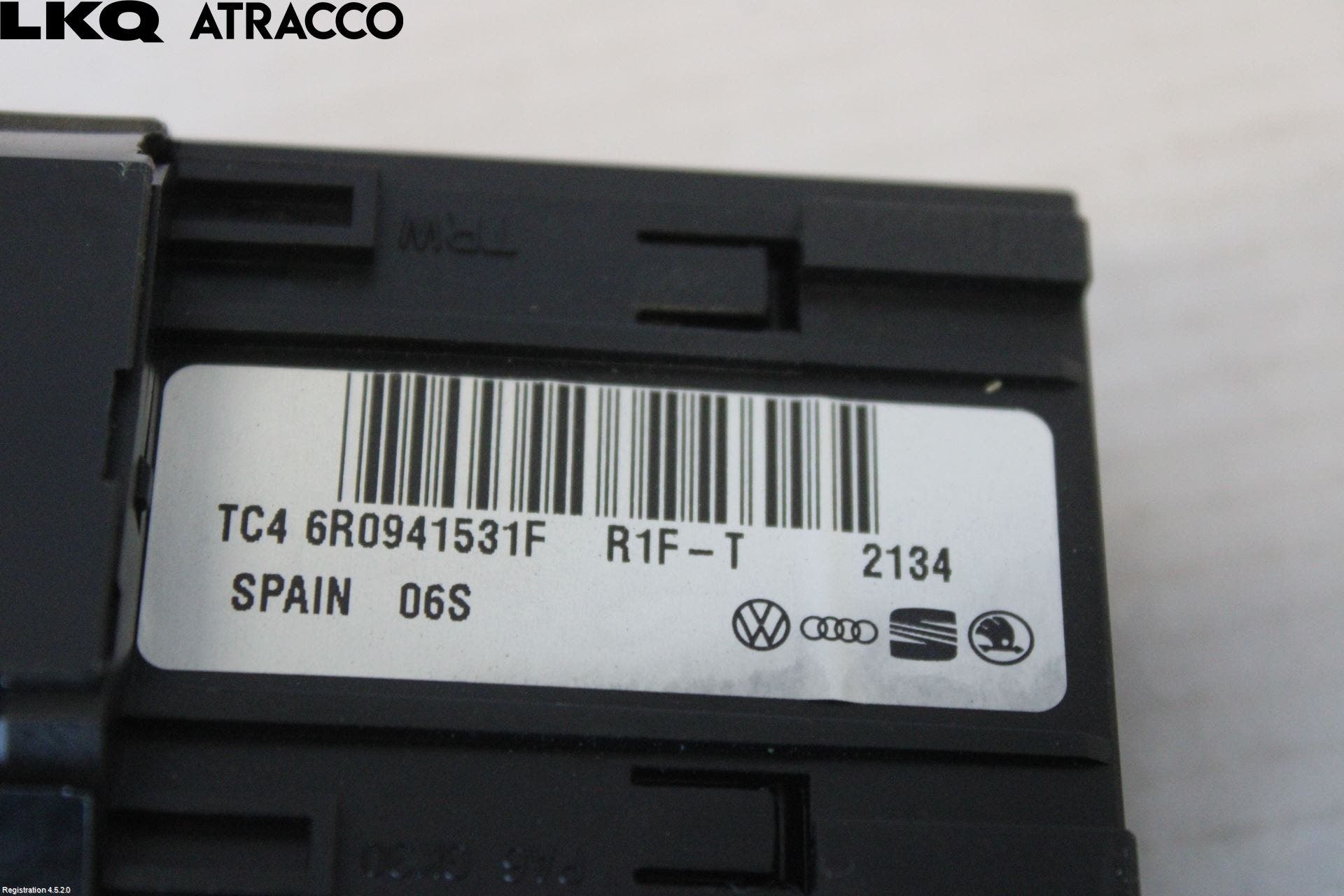 Volkswagen VW UP! / E-UP! Bryter Hovedlys