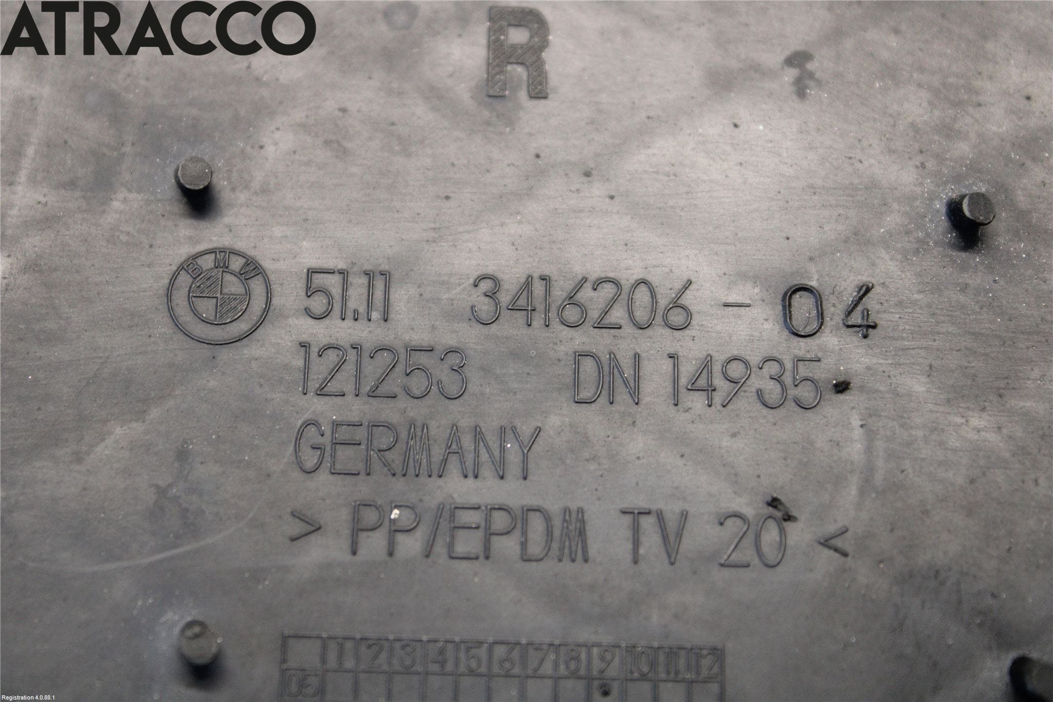 BMW X3 E83 03-10 Grilldel Høyre