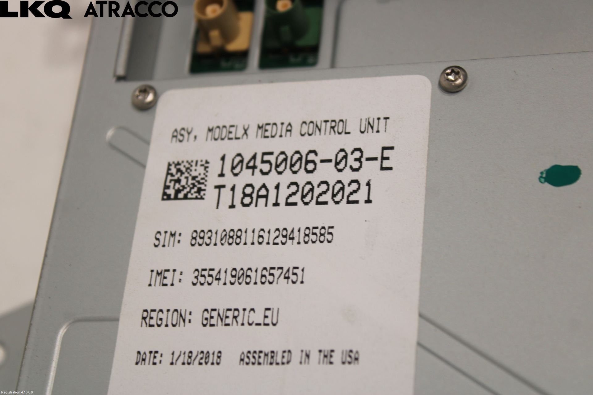 Tesla MODEL S 13- Multifunktionsdisplay