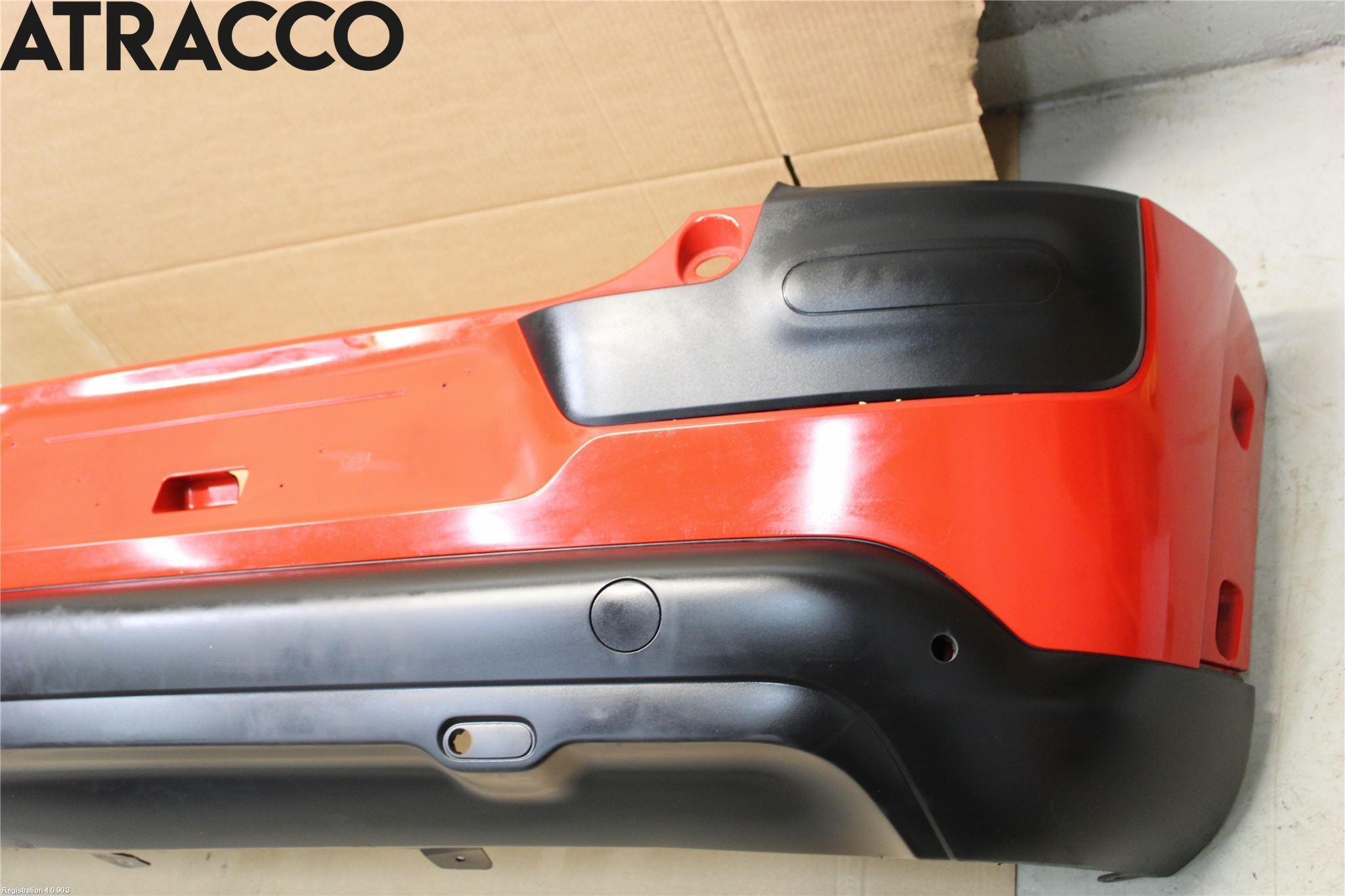 Citroen C4 CACTUS 14-20 Støtfanger Bak