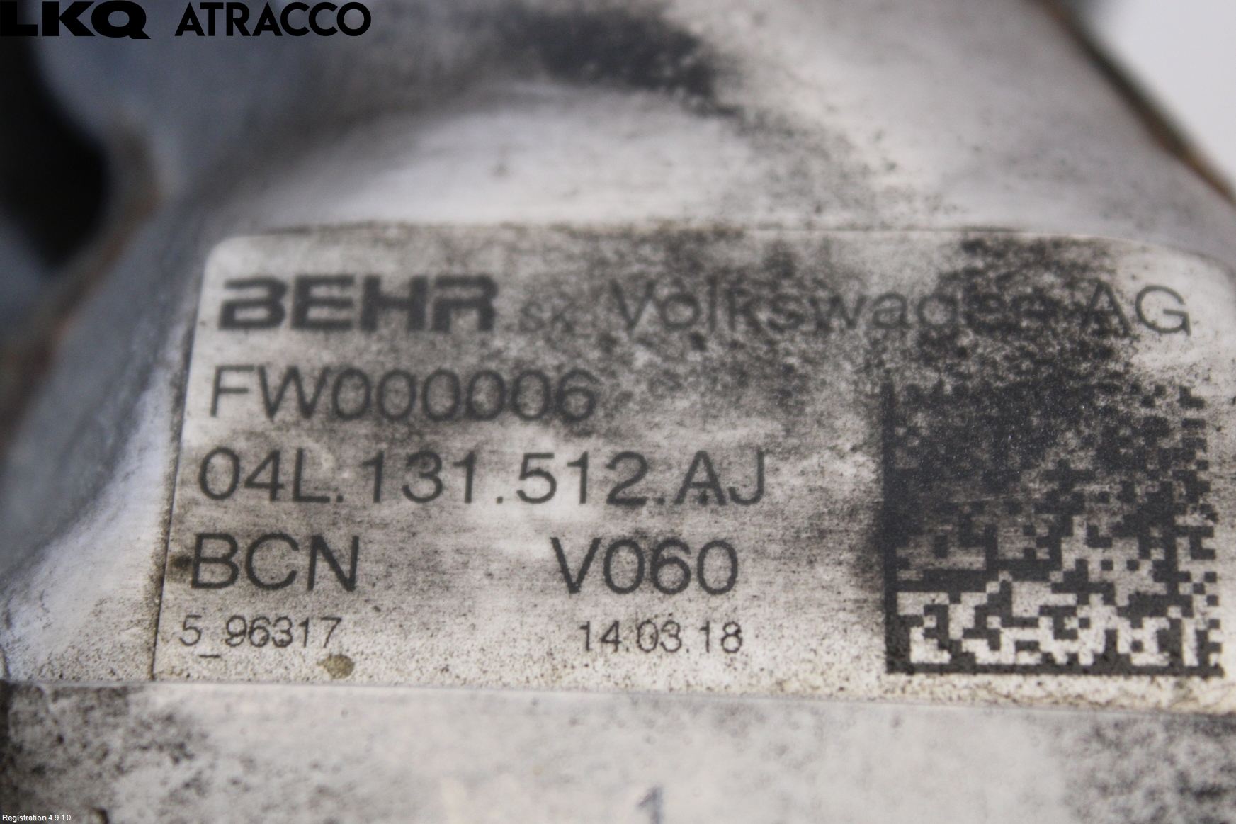 Volkswagen VW CADDY 16-20 Eksos Kjøler