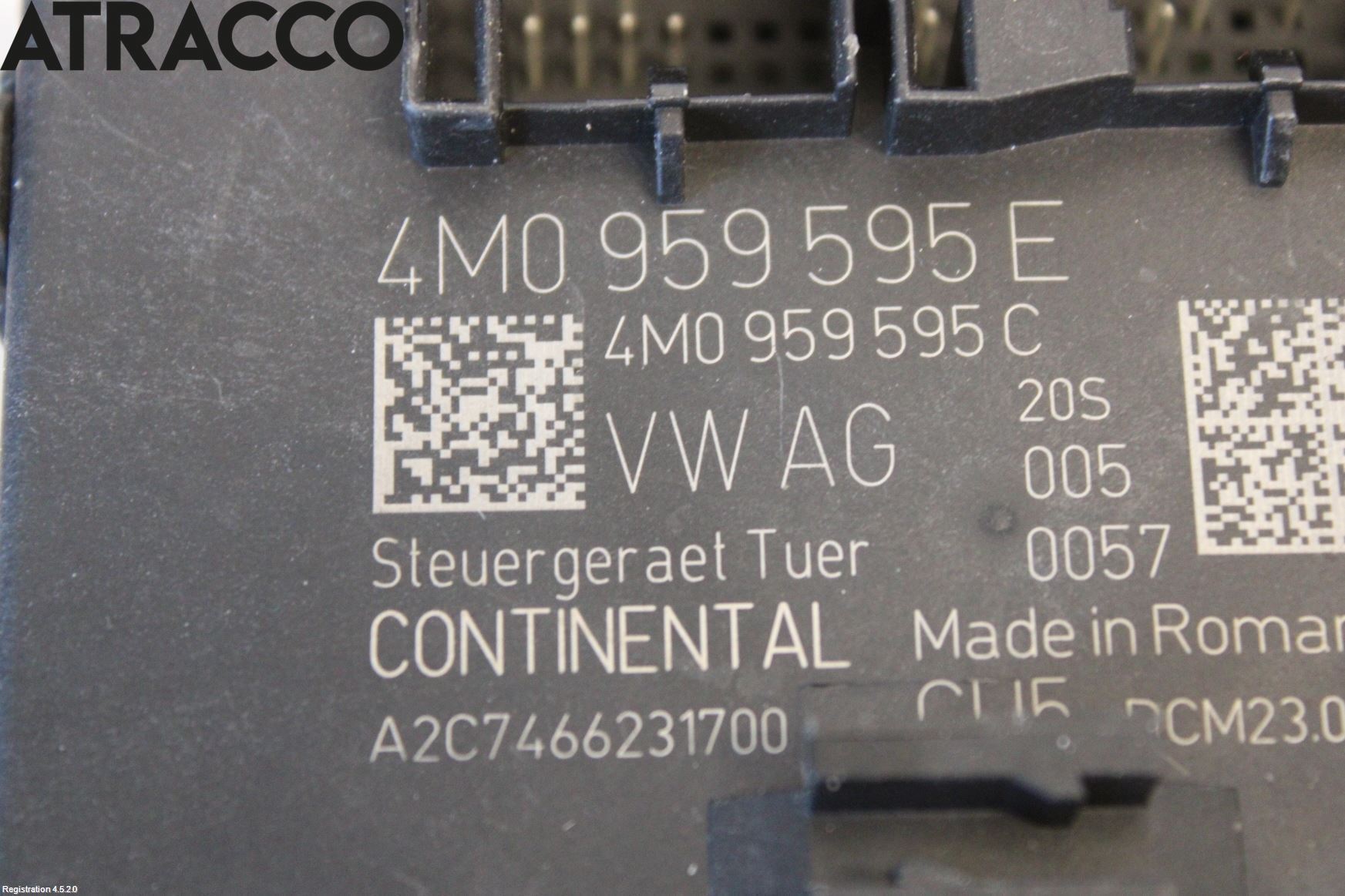 Audi Q7/SQ7 Styreenhet Dør