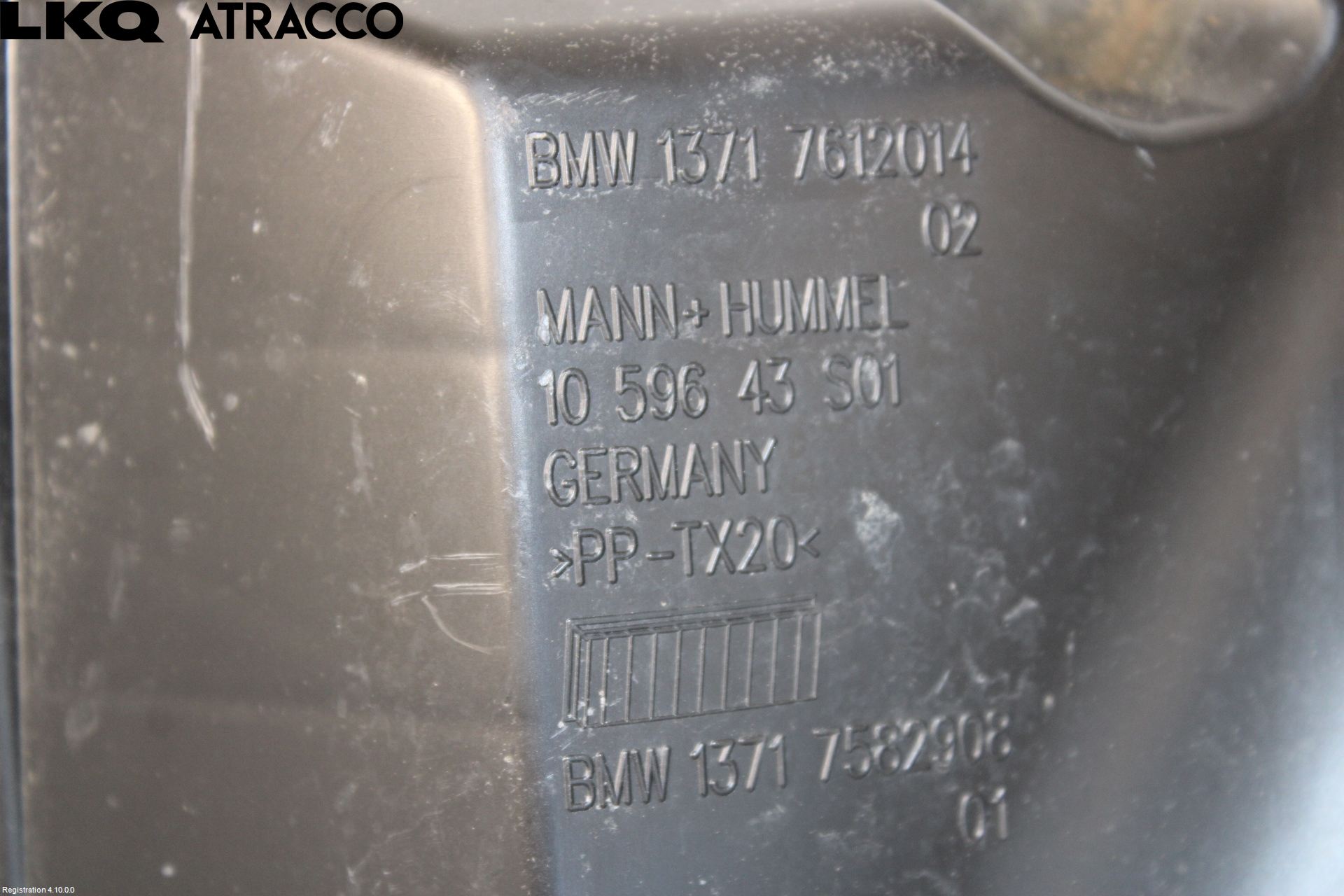 BMW 5 F10/F11/F18 09-17 Luftfilter Boks