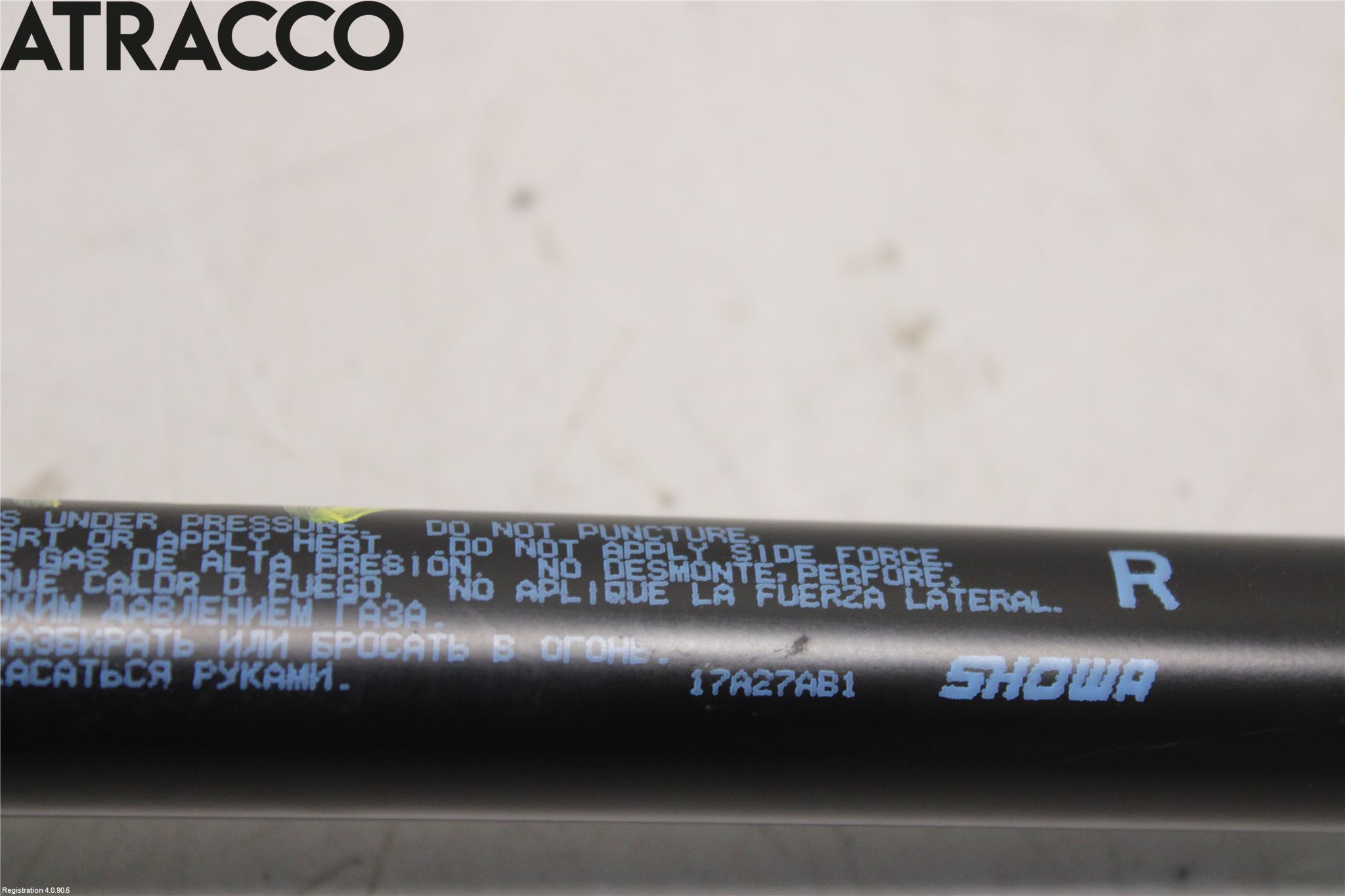 Mitsubishi ASX 10-22 Bakluke Demper-Gassfjær