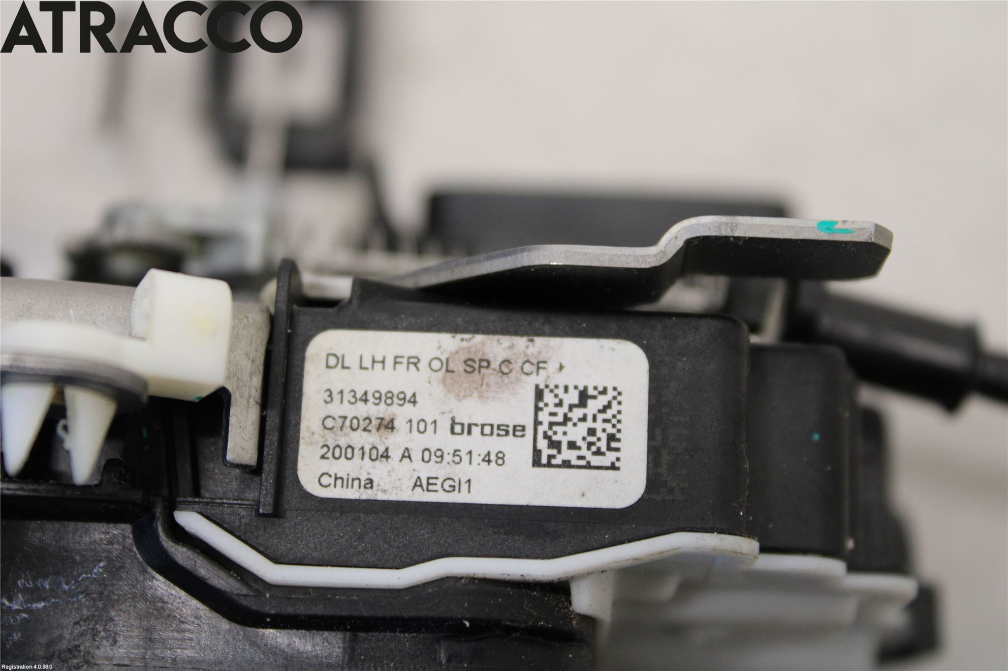 Polestar 2 20- Dørlås - Låsekasse