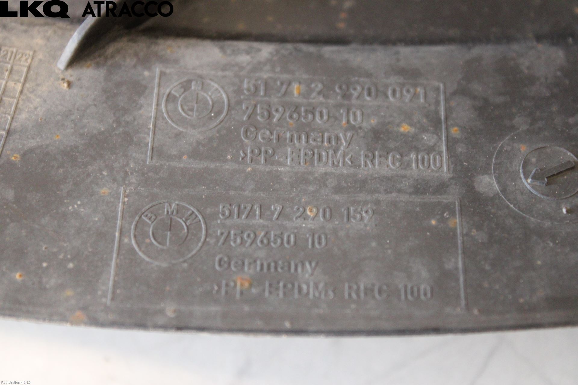 BMW X1 E84 10-15 Skjerm Indre