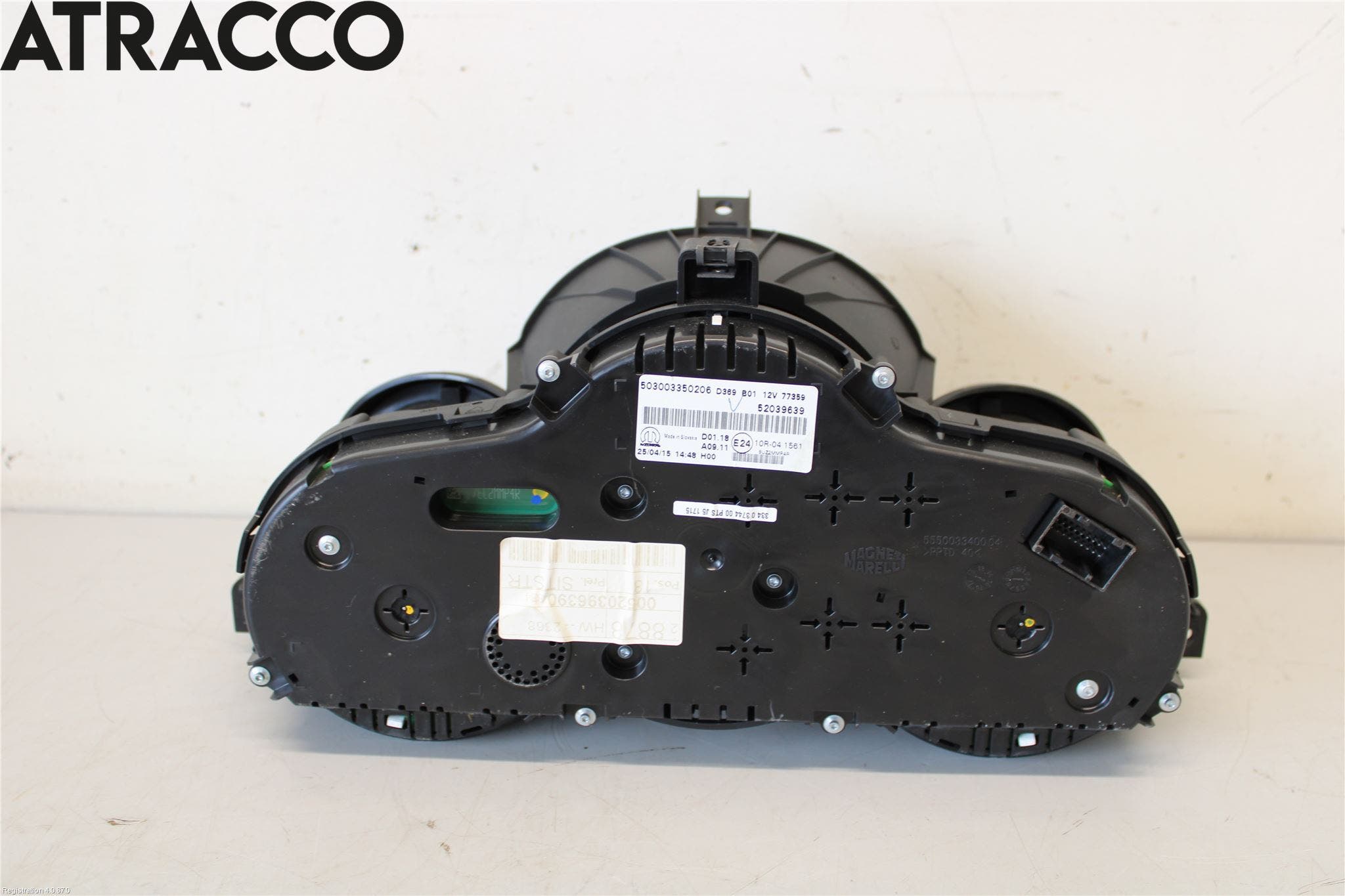 Fiat 500X 15- Instr Kombinert