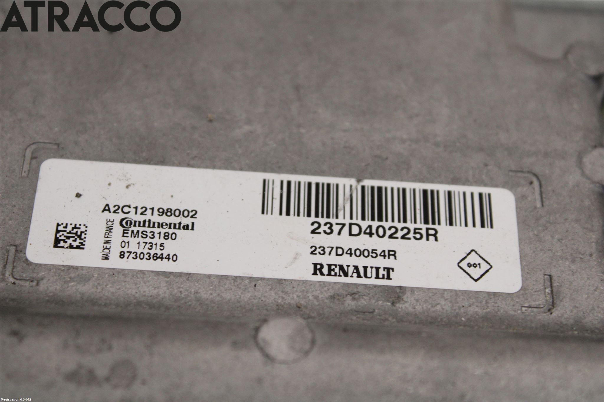 Renault ZOE/E-TECH 13- Styreenhet Innsprøytning