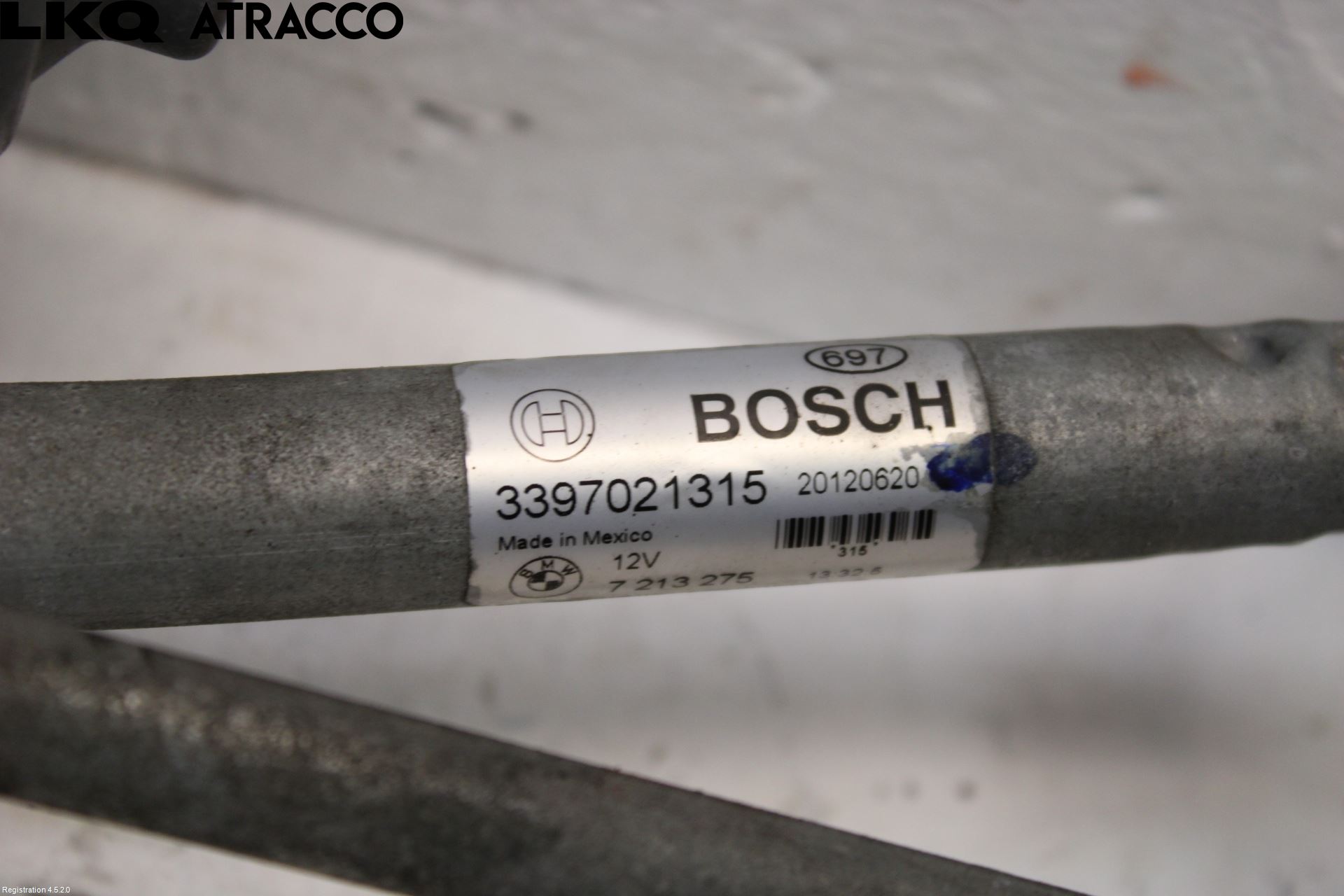 BMW X3 F25 10-17 Viskermotor Frontrute