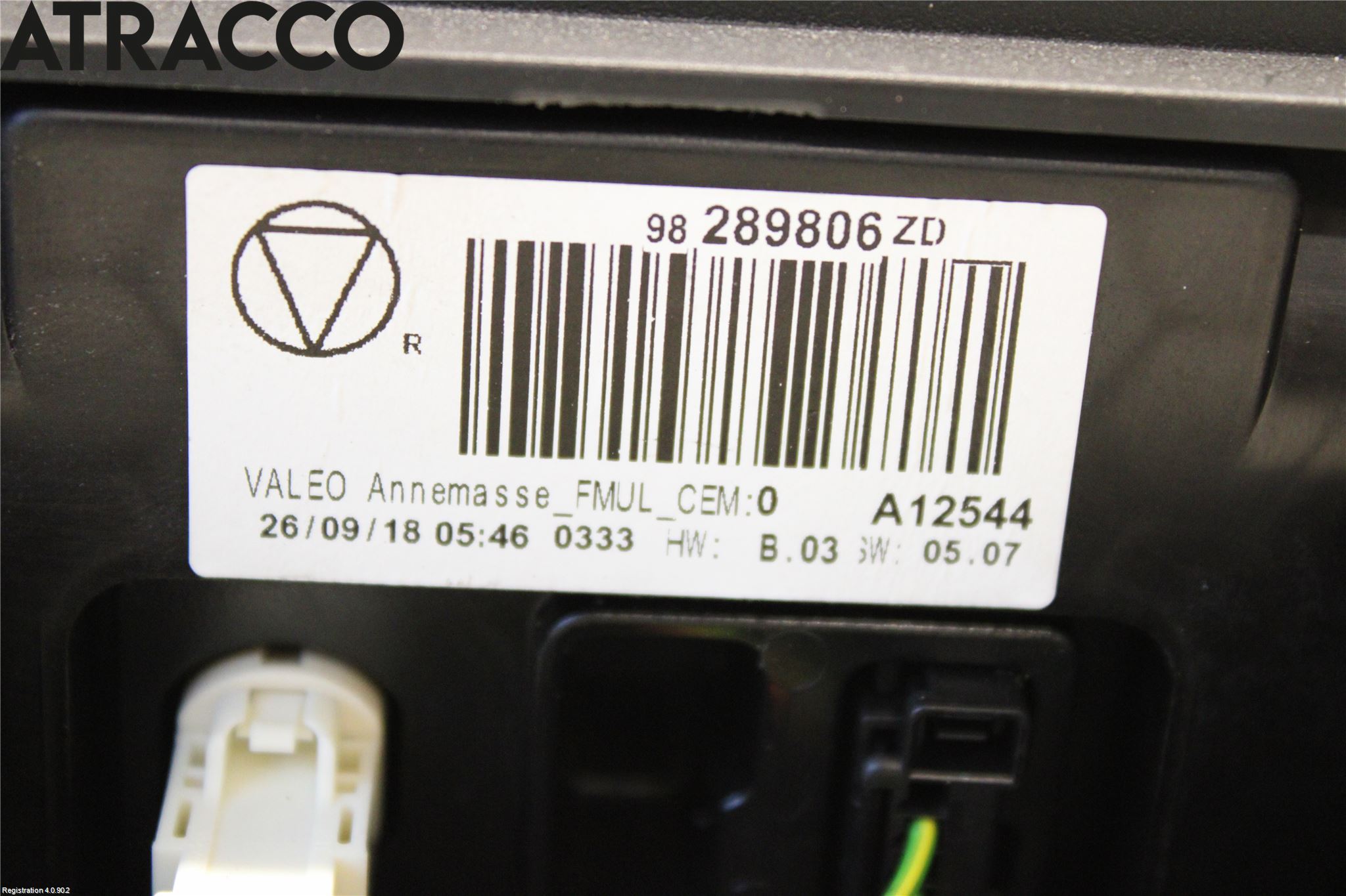 Citroen C4 CACTUS 14-20 Multifunktionsdisplay