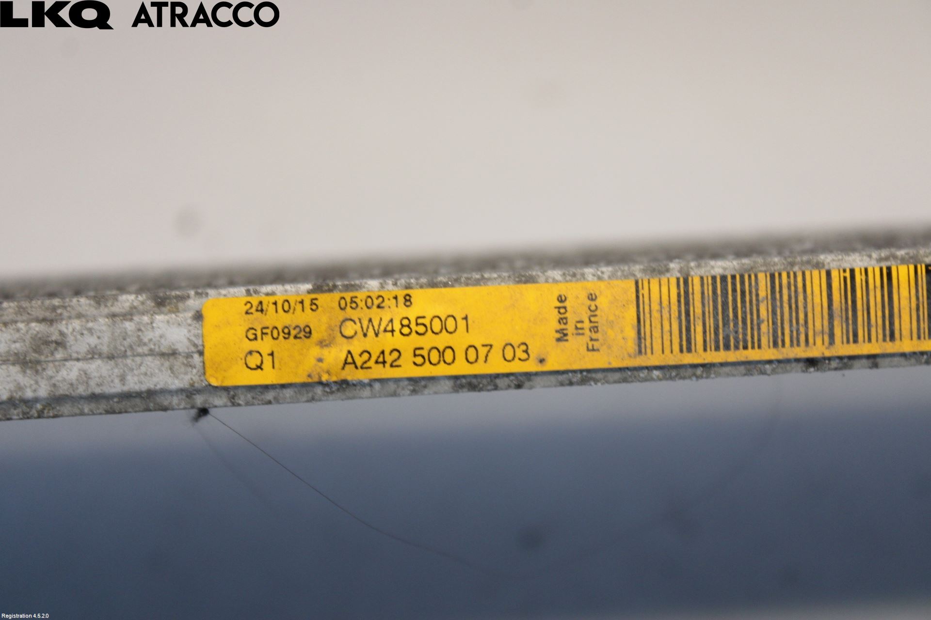 Mercedes-Benz MB B-KLASS (W246/W242) 12-19 Radiator Automat