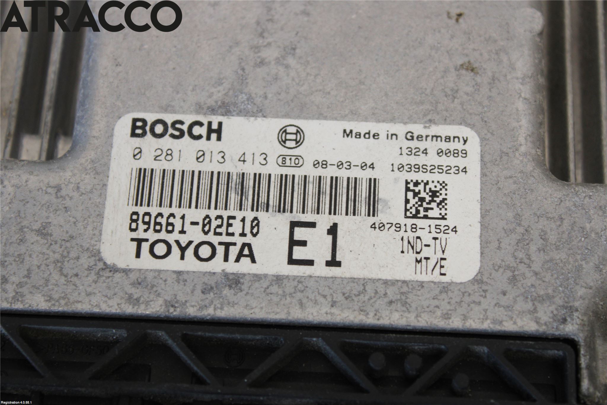 Toyota AURIS 10-12 Styreenhet Innsprøytning