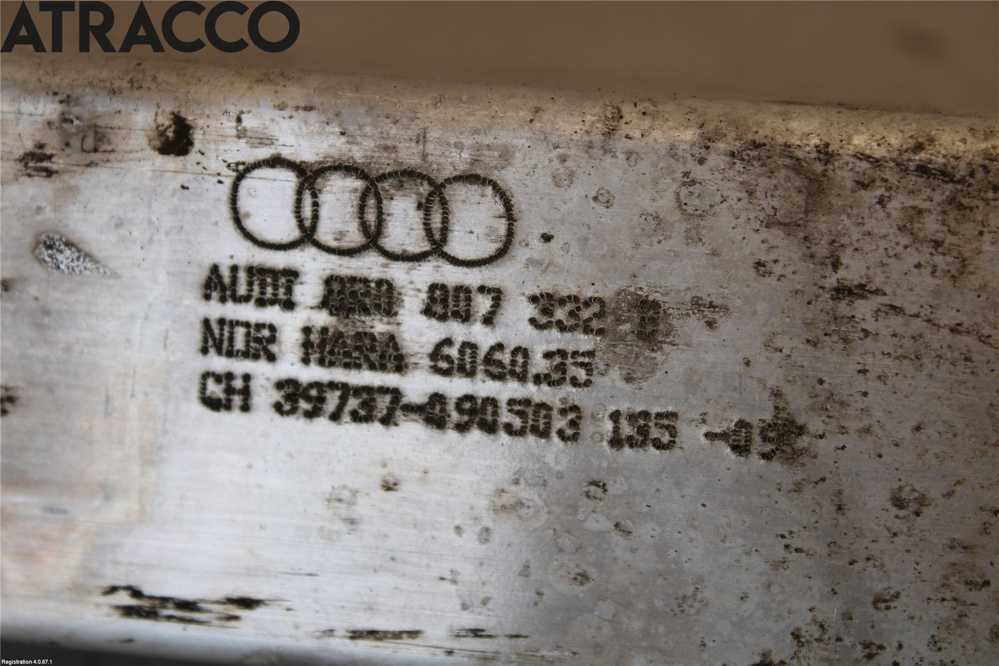 Audi Q5 09-16 Støtfanger Bak Feste