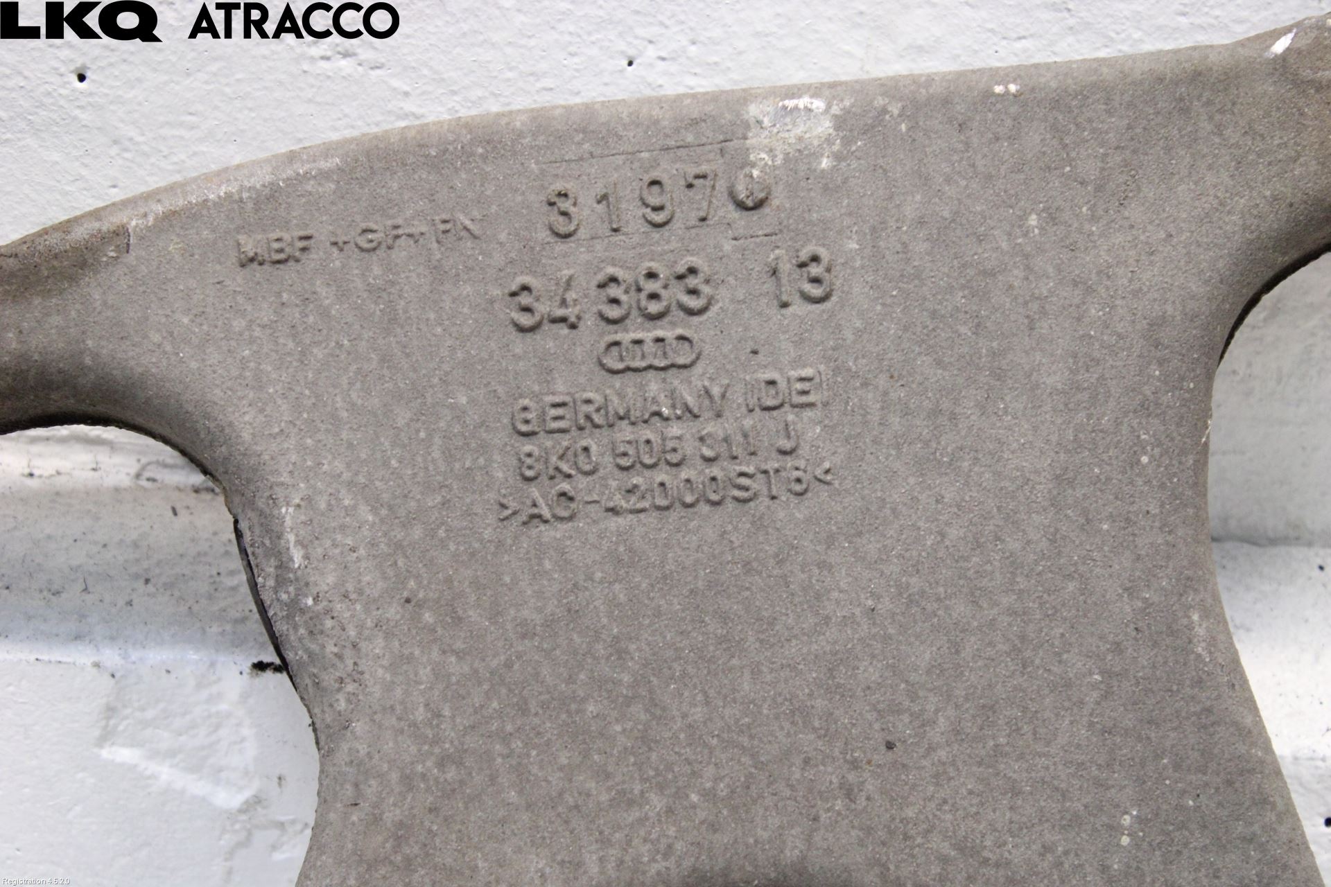 Audi S5 07- Bærearm Bak Venstre