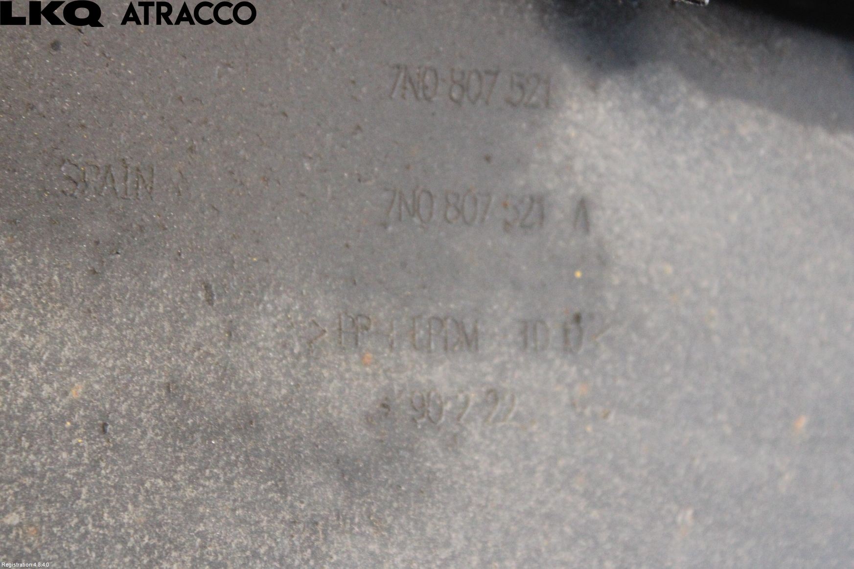 Volkswagen VW SHARAN 11- Spoiler Bak