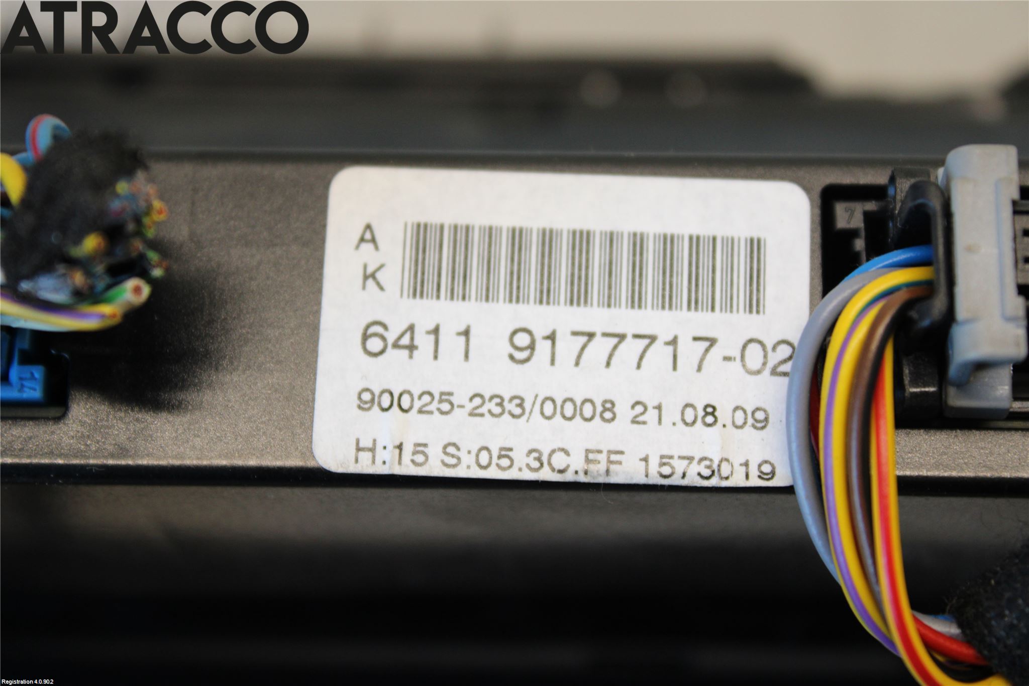 BMW 5 E60/61 Sed/Tou 02-10 Varme Ac Betjening-Display